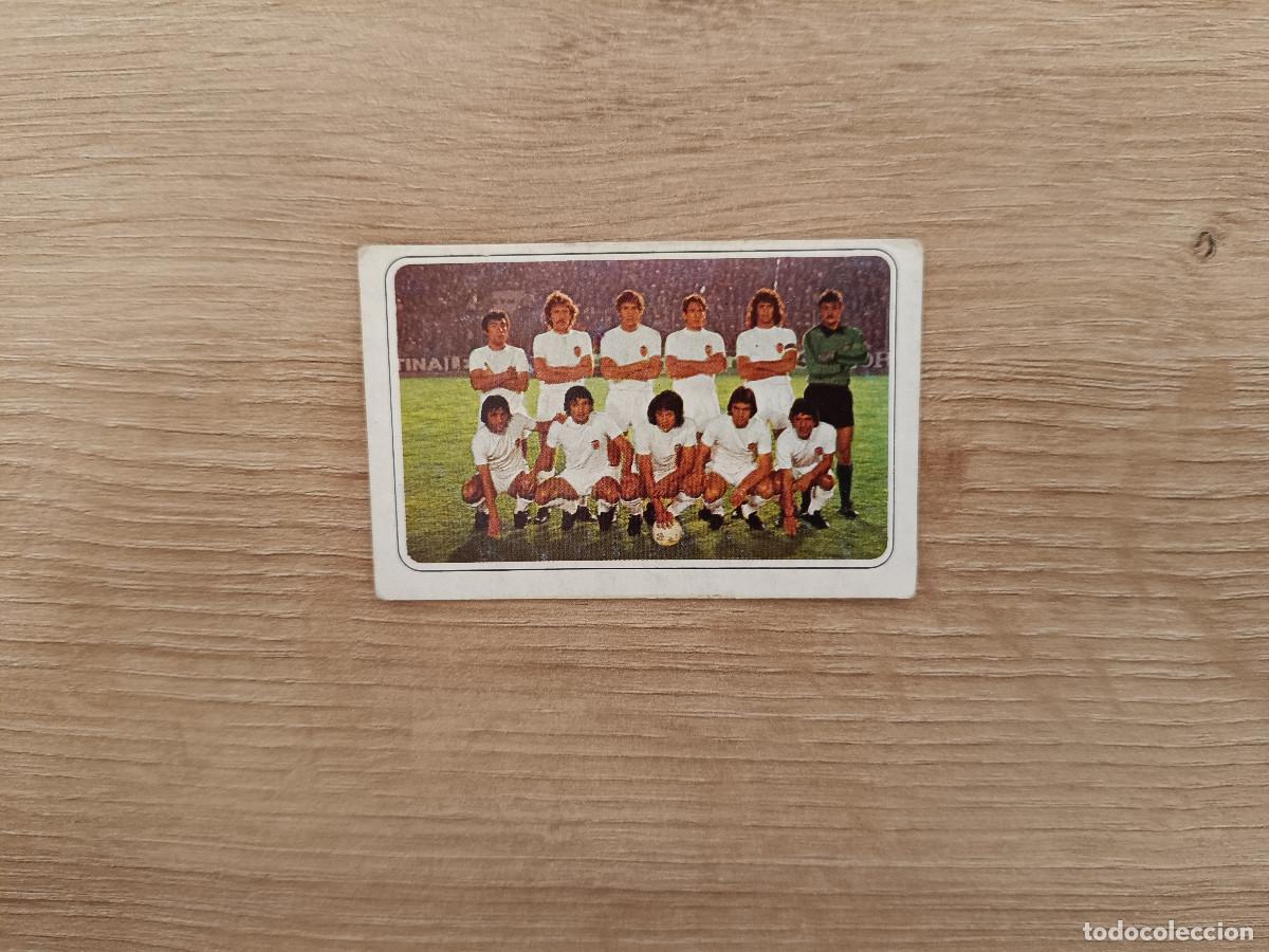 Cromos de F&uacute;tbol: CROMO PACOSA FUTBOL EN ACCION ALINEACION VALENCIA SIN PEGAR NUNCA PEGADO 1978 1979 78 79 D526