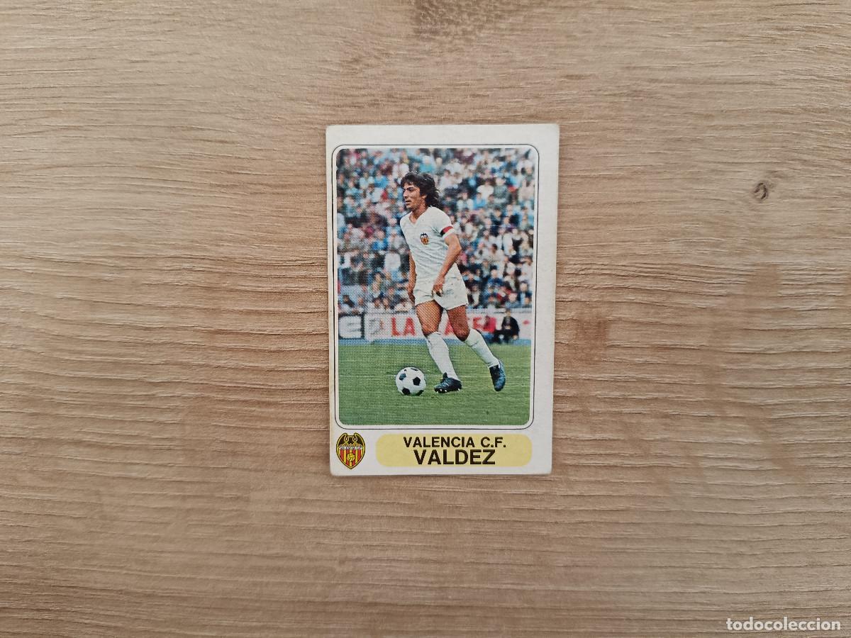 Cromos de F&uacute;tbol: CROMO PACOSA FUTBOL EN ACCION VALDEZ VALENCIA SIN PEGAR NUNCA PEGADO 1978 1979 78 79 D526