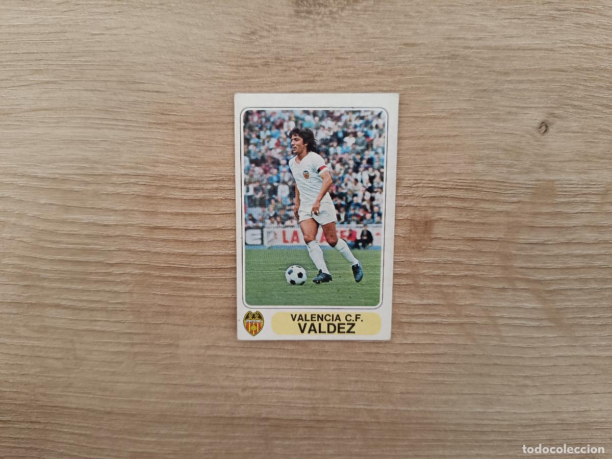Cromos de F&uacute;tbol: CROMO PACOSA FUTBOL EN ACCION VALDEZ VALENCIA SIN PEGAR NUNCA PEGADO 1978 1979 78 79 D526