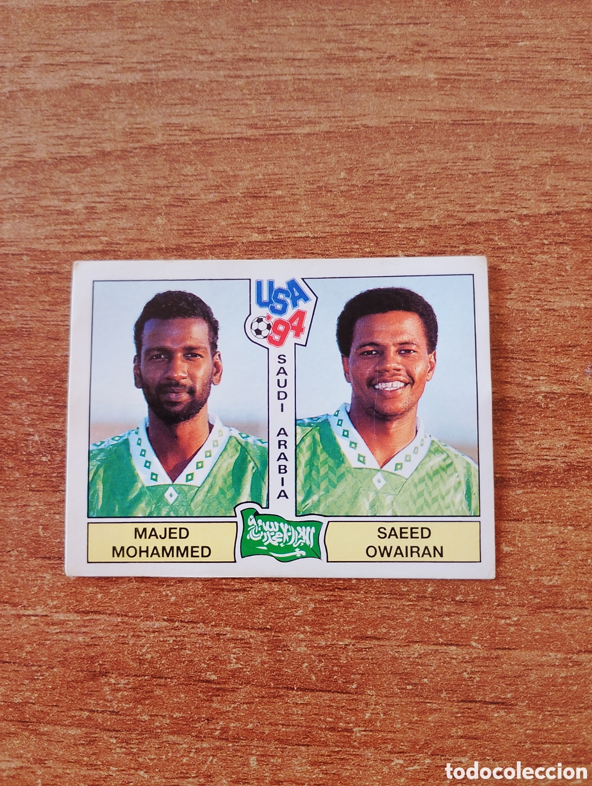 Fu&szlig;ball-Sticker: N&deg;441 Mohammed- Owairan (Arabia Saud&iacute;) Mundial USA 94 PANINI. Nunca pegado