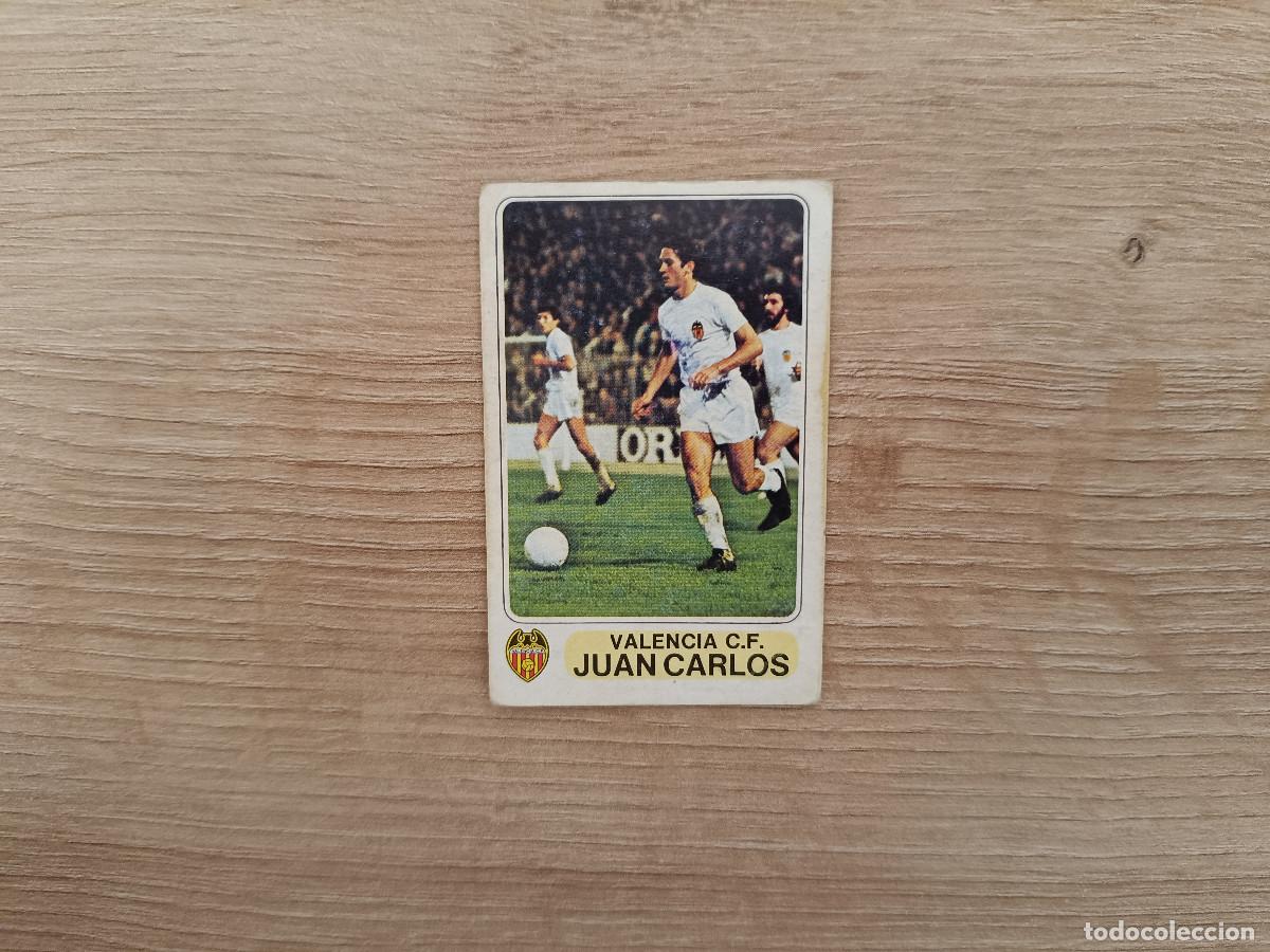 Fu&szlig;ball-Sticker: CROMO PACOSA FUTBOL EN ACCION JUAN CARLOS VALENCIA SIN PEGAR NUNCA PEGADO 1978 1979 78 79 D526