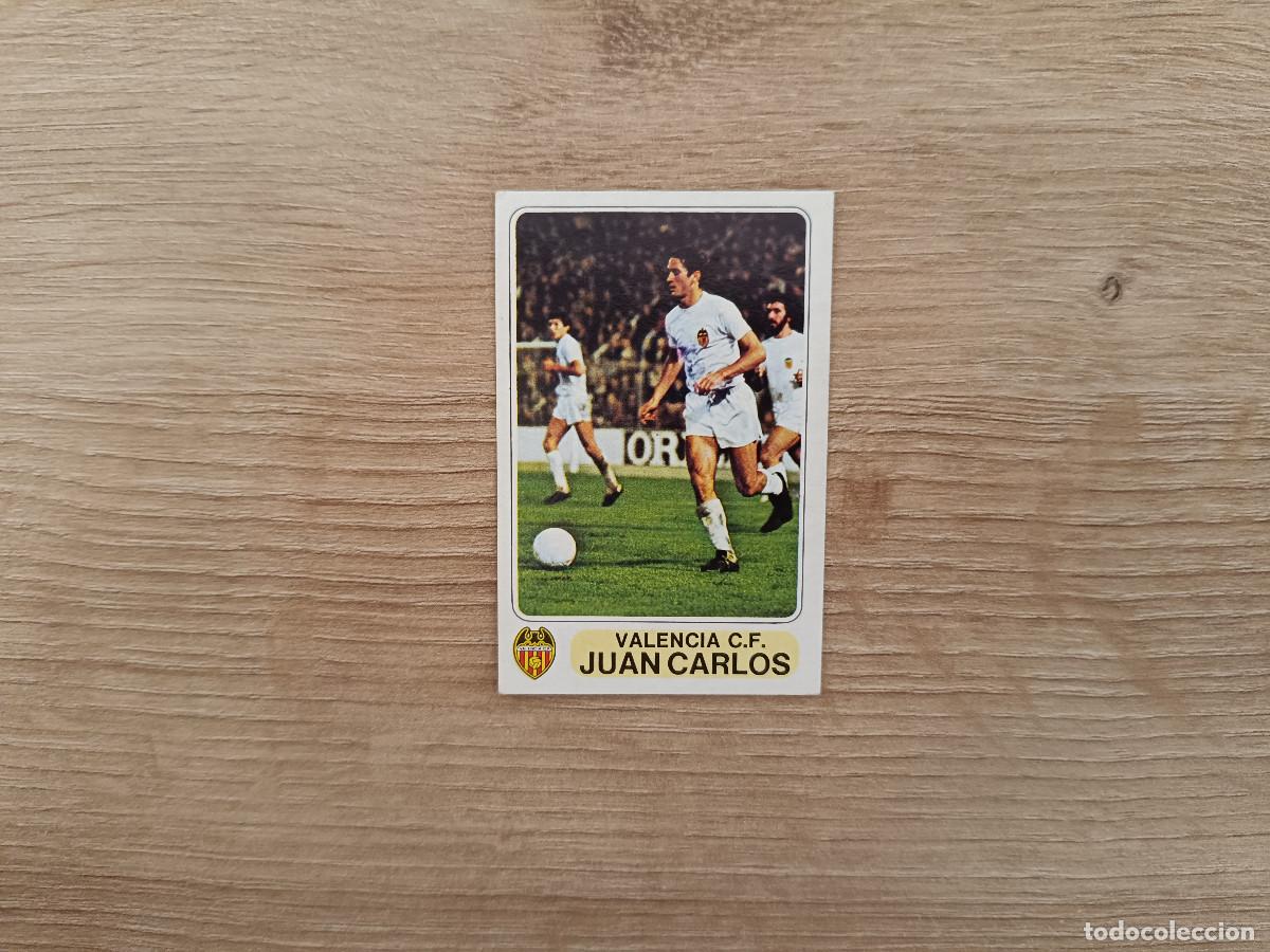 Fu&szlig;ball-Sticker: CROMO PACOSA FUTBOL EN ACCION JUAN CARLOS VALENCIA SIN PEGAR NUNCA PEGADO 1978 1979 78 79 D526