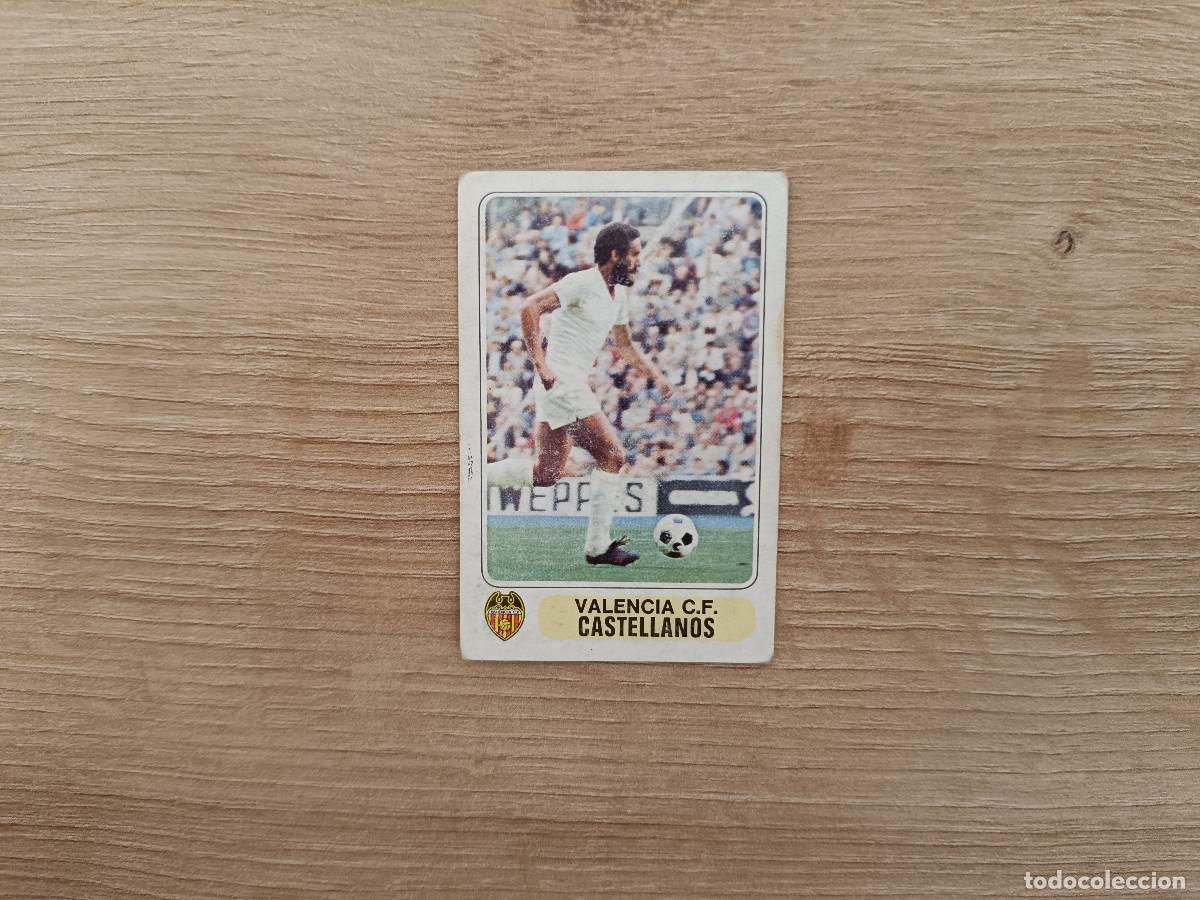 Fu&szlig;ball-Sticker: CROMO PACOSA FUTBOL EN ACCION CASTELLANOS VALENCIA SIN PEGAR NUNCA PEGADO 1978 1979 78 79 D526