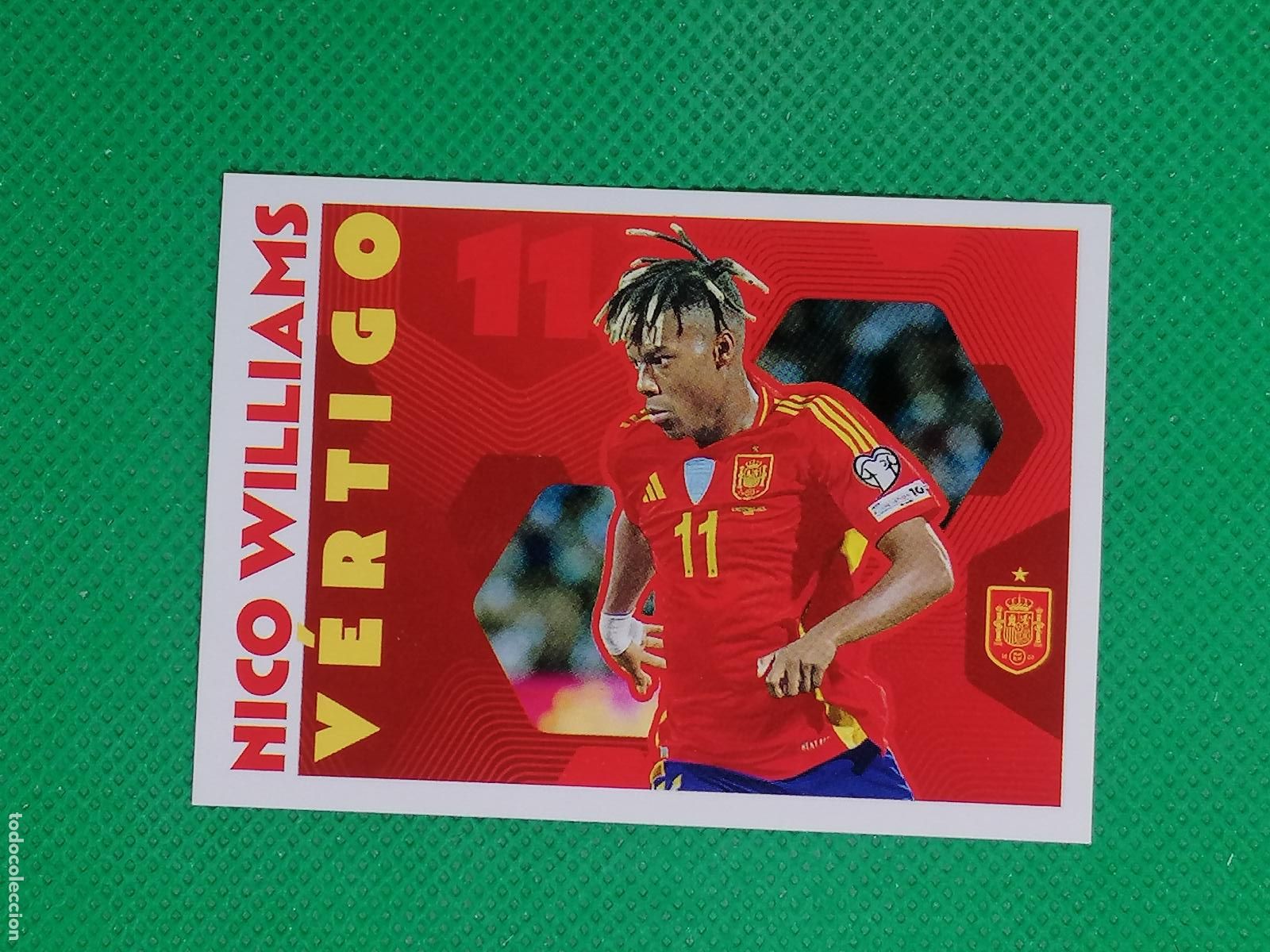 Fu&szlig;ball-Sticker: 72 NICO WILLIAMS VERTIGO ⚽ PANINI SELECCION ESPA&Ntilde;OLA ESPA&Ntilde;A SPAIN CARREFOUR 26 2026 ⚽