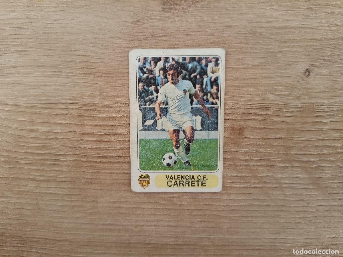 Fu&szlig;ball-Sticker: CROMO PACOSA FUTBOL EN ACCION CARRETE VALENCIA DESPEGADO 1978 1979 78 79 D526