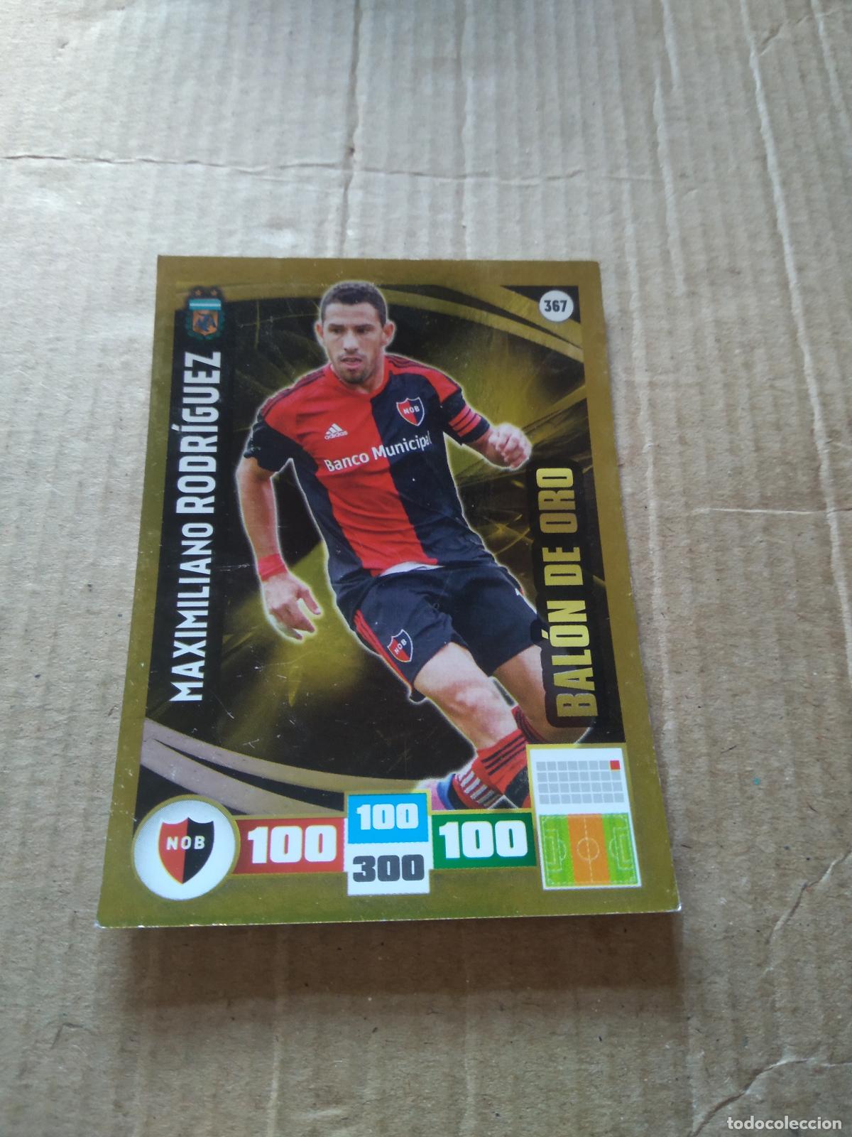 Cromos de F&uacute;tbol: 367 MAXIMILIANO RODRIGUEZ NEWELL'S CROMO FUTBOL ARGENTINO PANINI LIGA ARGENTINA 2017 ADRENALYN