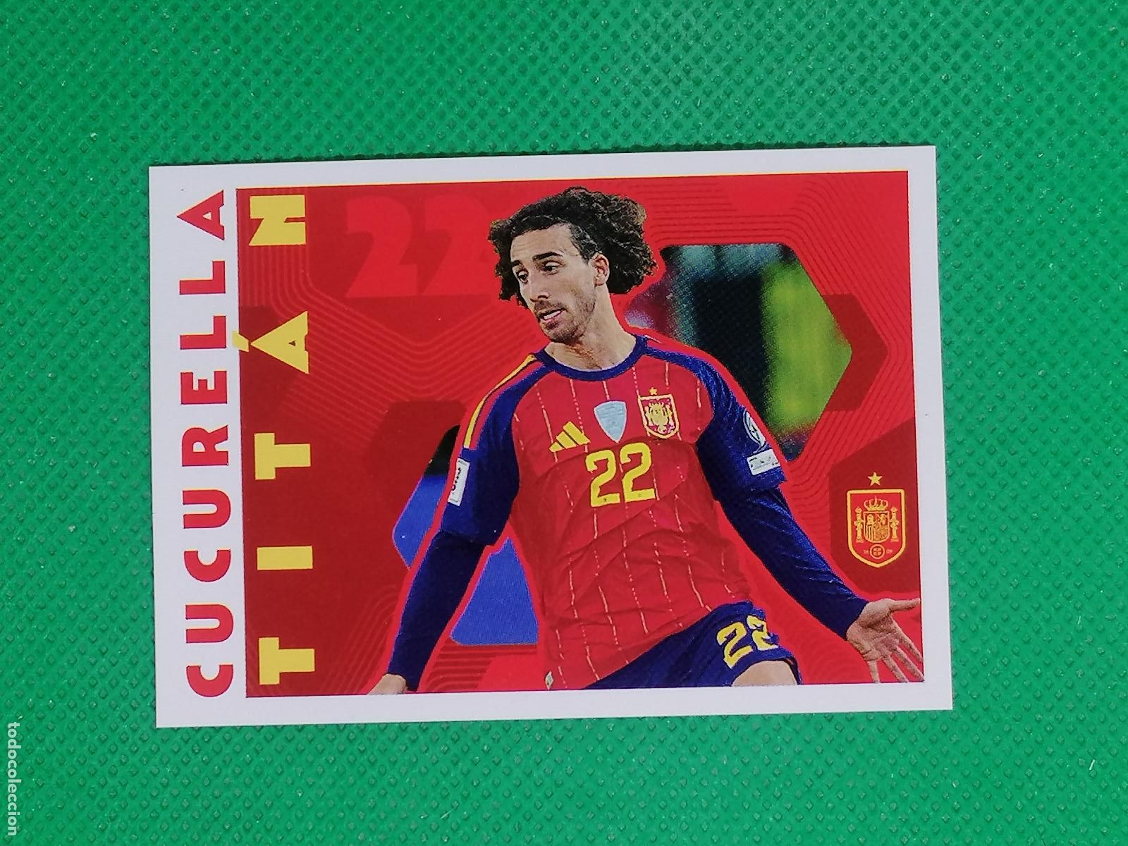 Figurine di Calcio: 67 CUCURELLA TITAN ⚽ PANINI SELECCION ESPA&Ntilde;OLA ESPA&Ntilde;A SPAIN CARREFOUR 26 2026 ⚽