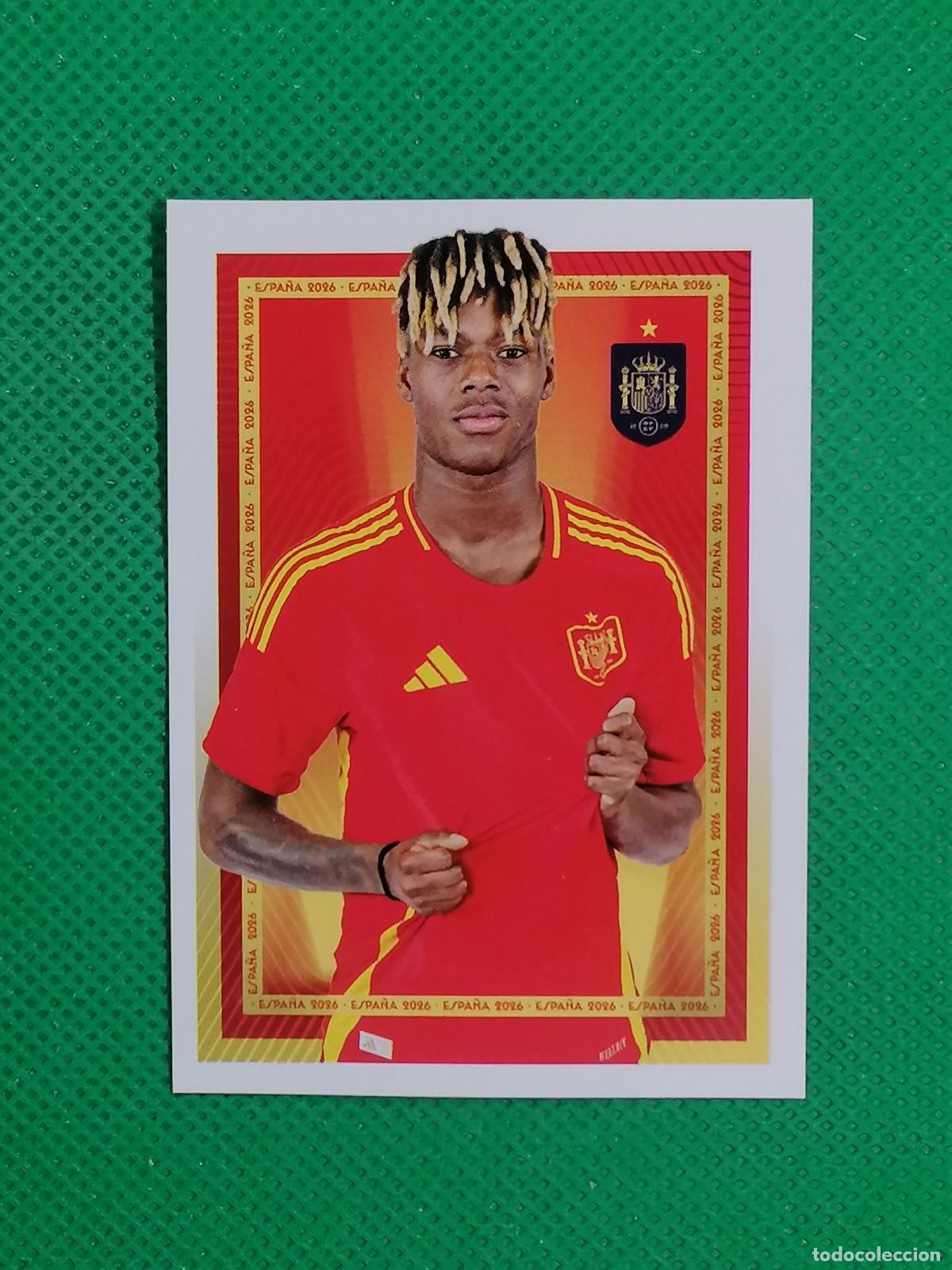 Figurine di Calcio: 59 NICO WILLIAMS ⚽ PANINI SELECCION ESPA&Ntilde;OLA ESPA&Ntilde;A SPAIN CARREFOUR 26 2026 ⚽