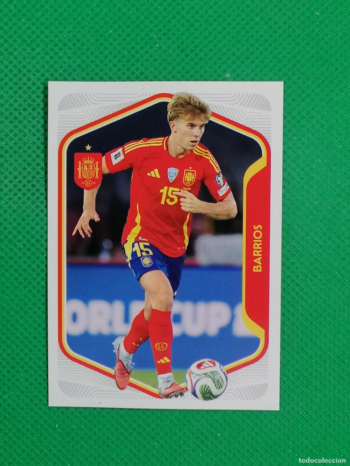 Fu&szlig;ball-Sticker: 39 BARRIOS ⚽ PANINI SELECCION ESPA&Ntilde;OLA ESPA&Ntilde;A SPAIN CARREFOUR 26 2026 ⚽