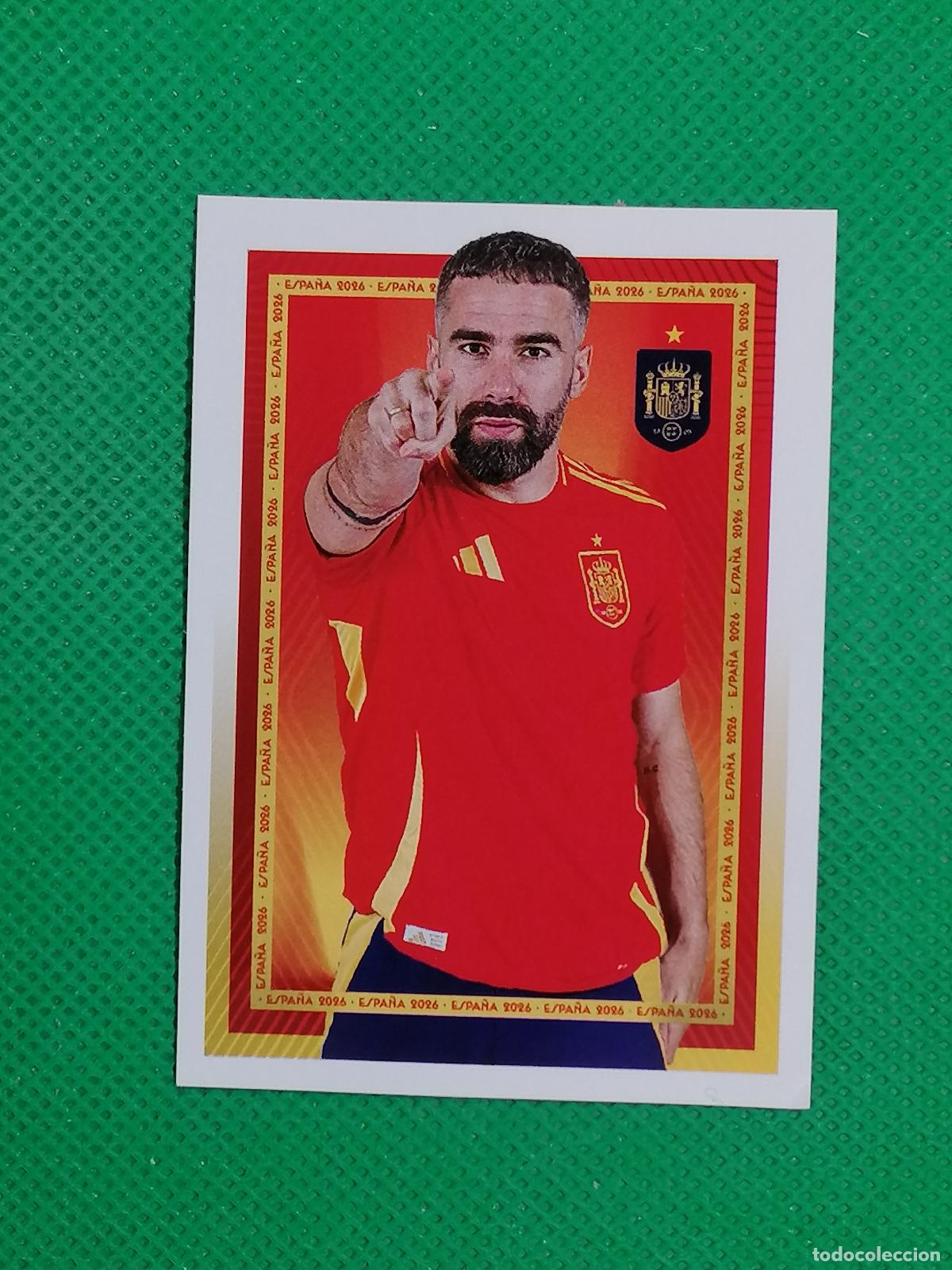 Fu&szlig;ball-Sticker: 15 CARVAJAL ⚽ PANINI SELECCION ESPA&Ntilde;OLA ESPA&Ntilde;A SPAIN CARREFOUR 26 2026 ⚽