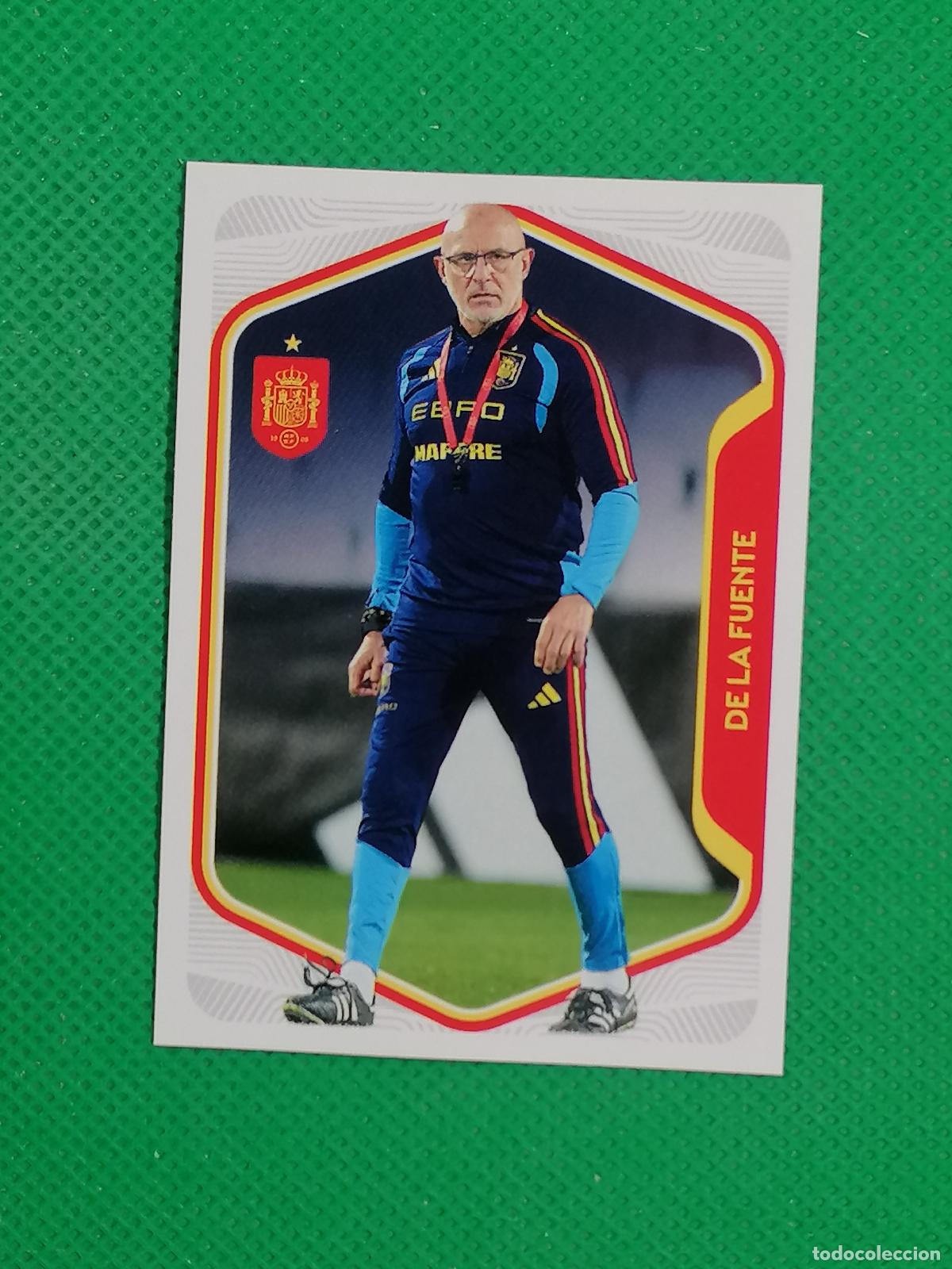 Cartes &agrave; collectionner de Football: 8 DE LA FUENTE ⚽ PANINI SELECCION ESPA&Ntilde;OLA ESPA&Ntilde;A SPAIN CARREFOUR 26 2026 ⚽