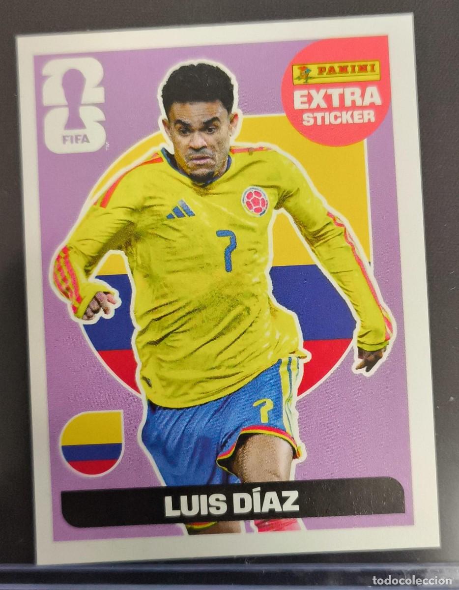 Cartes &agrave; collectionner de Football: cromo extra sticker luis diaz fifa world cup 2026 panini