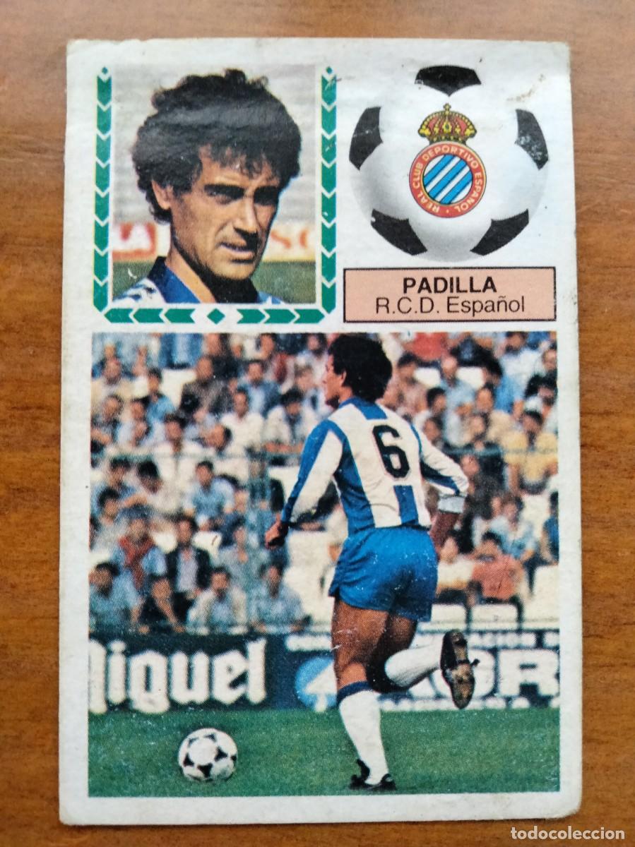Cartes &agrave; collectionner de Football: Padilla baja Espa&ntilde;ol cromo &aacute;lbum liga Este 83 84