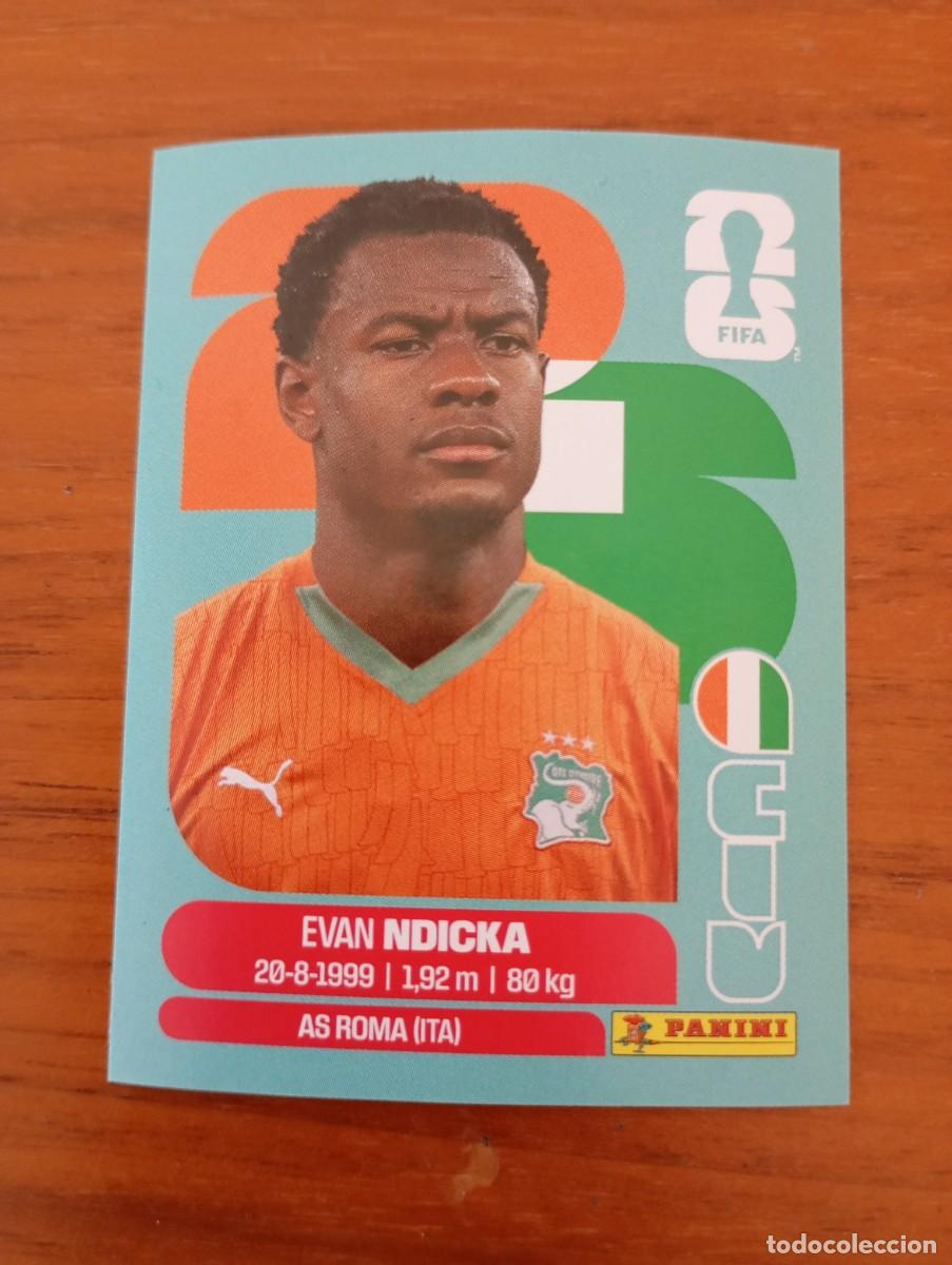 Cartes &agrave; collectionner de Football: CROMO EVAN NDICKA. CIV 6. PAISES BAJOS. FIFA WORLD CUP 2026. PANINI