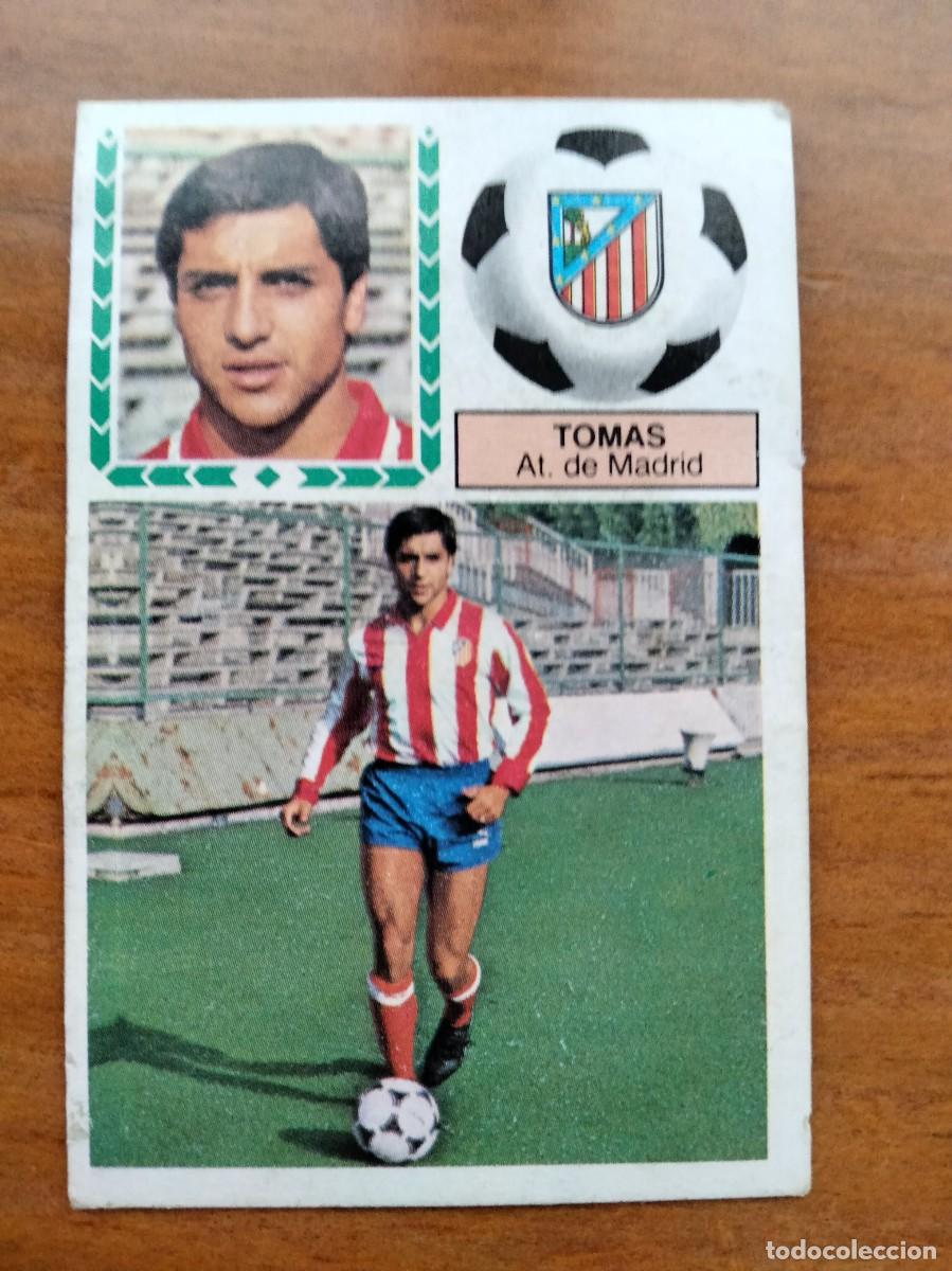Cartes &agrave; collectionner de Football: Tomas fichaje n 3 bis At. Madrid cromo &aacute;lbum liga Este 83 84