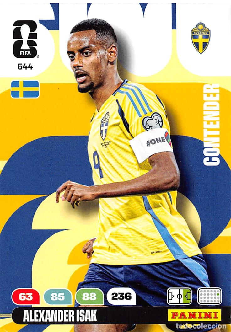Fu&szlig;ball-Sticker: PANINI ADRENALYN FIFA WORLD CUP MUNDIAL 2026 #544 ALEXANDER ISAK (SUECIA) BASE CONTENDER