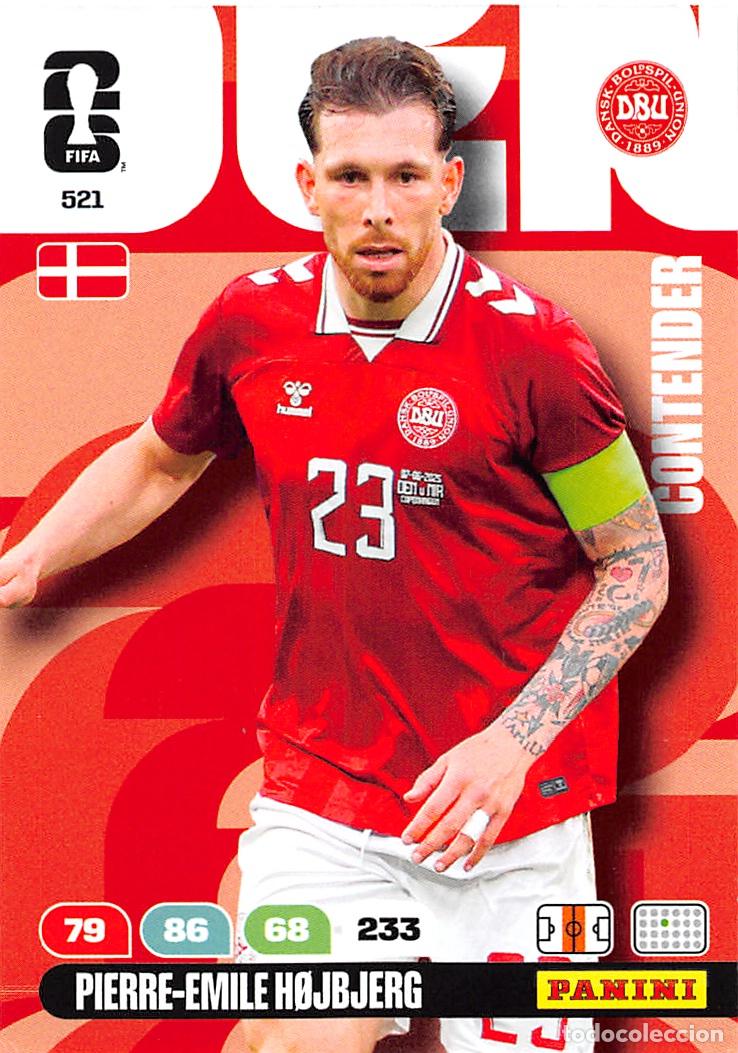 Fu&szlig;ball-Sticker: PANINI ADRENALYN FIFA WORLD CUP MUNDIAL 2026 #521 PIERRE-EMILE HOJBJERG (DINAMARCA) BASE CONTENDER