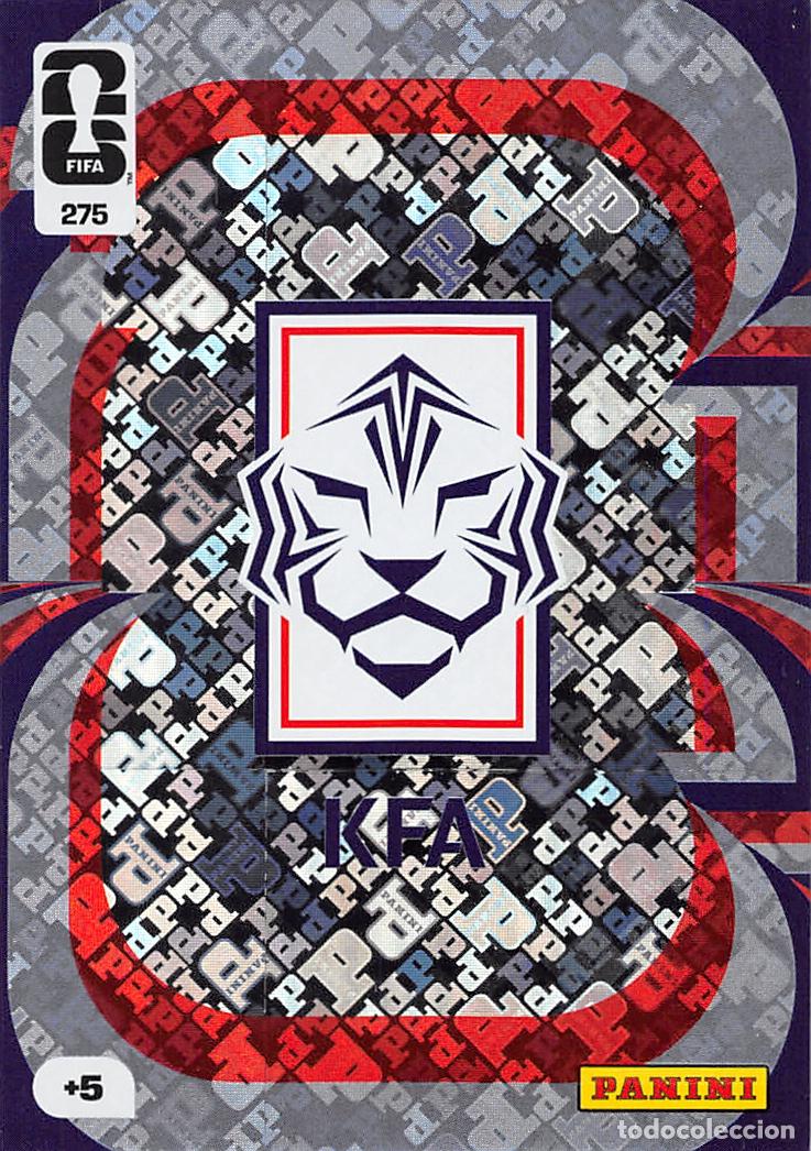 Football Stickers: PANINI ADRENALYN FIFA WORLD CUP MUNDIAL 2026 #275 ESCUDO (COREA DEL SUR)