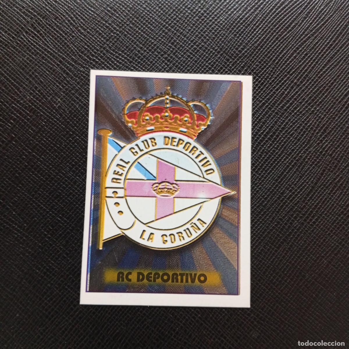Football Stickers: 218 ESCUDO DEPORTIVO CORU&Ntilde;A PANINI 1998 1999 CROMO FUTBOL LIGA 98 99 - SIN PEGAR - A67 PG442