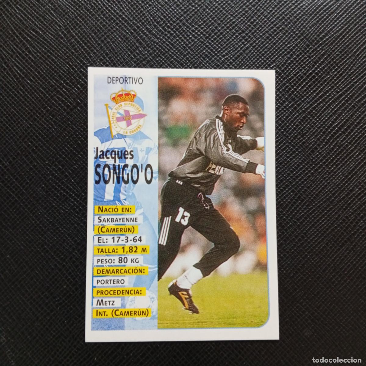 Football Stickers: 219 SONGOO DEPORTIVO CORU&Ntilde;A PANINI 1998 1999 CROMO FUTBOL LIGA 98 99 - SIN PEGAR - A67 PG442