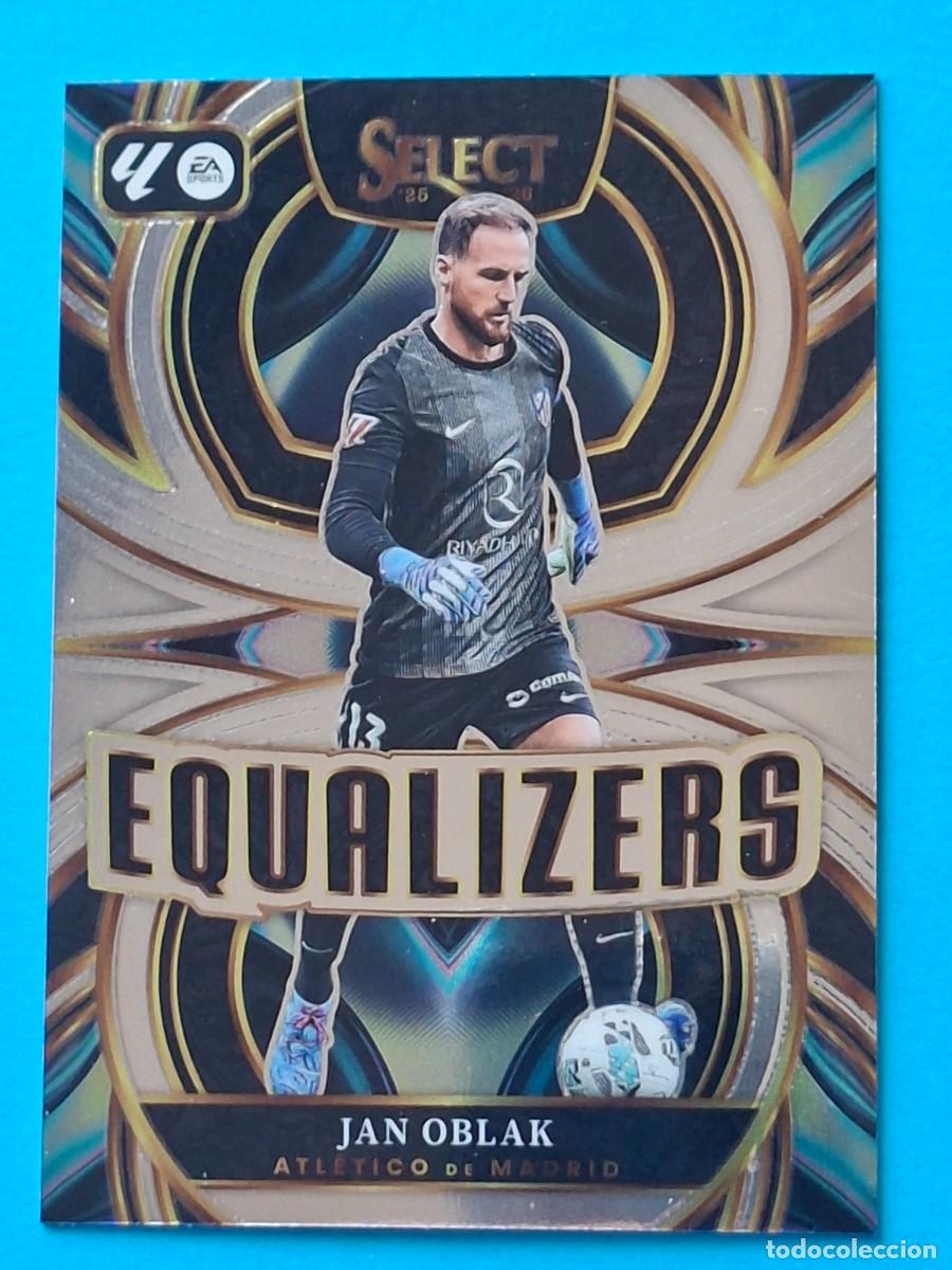 Football Stickers: Equalizers #24 JAN OBLAK (Atl&eacute;tico Madrid) Panini SELECT La Liga 2025-26