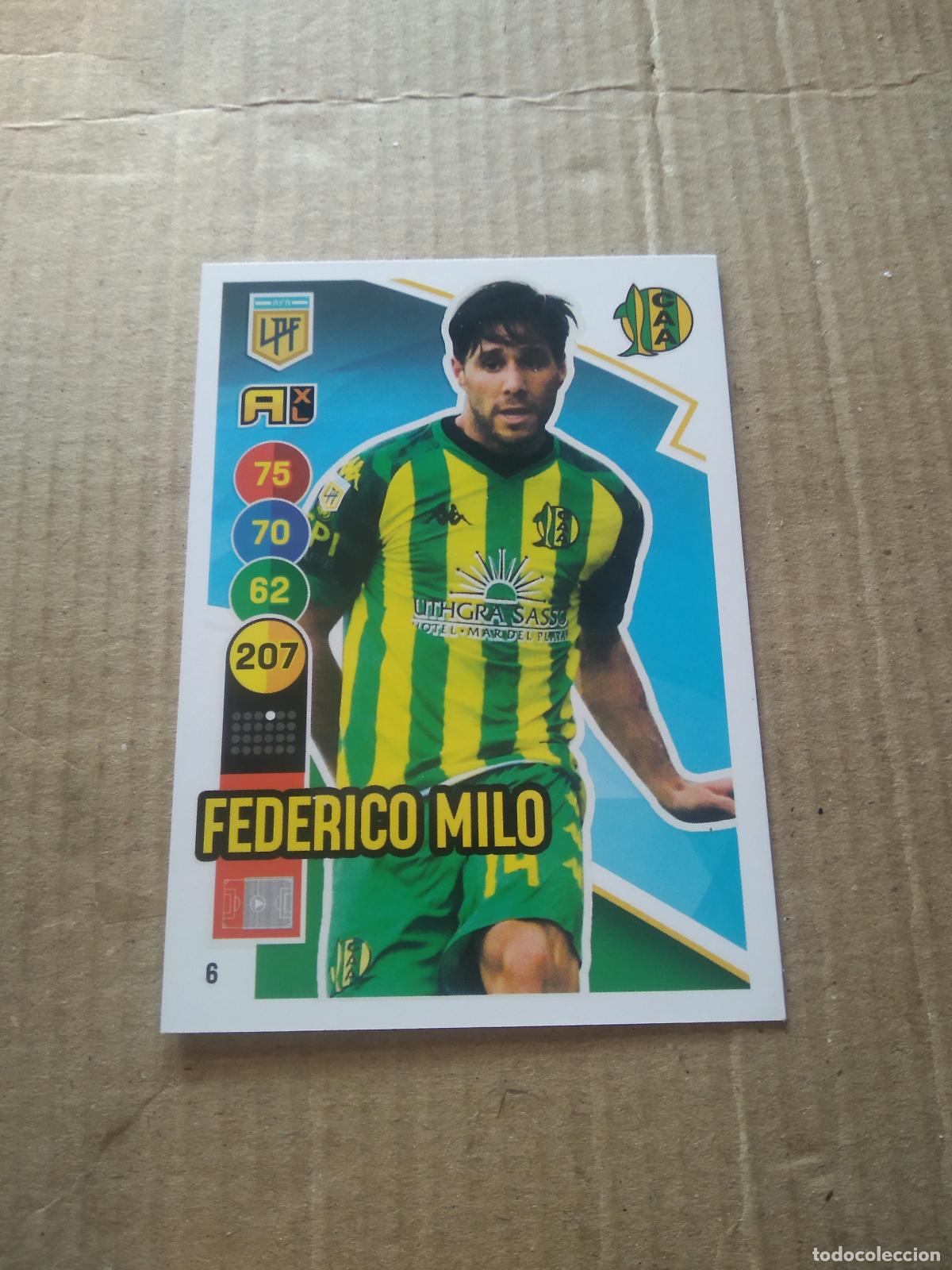 Football Stickers: 6 FEDERICO MILO ALDOSIVI CROMO FUTBOL ARGENTINO PANINI LIGA ARGENTINA 2021 ADRENALYN