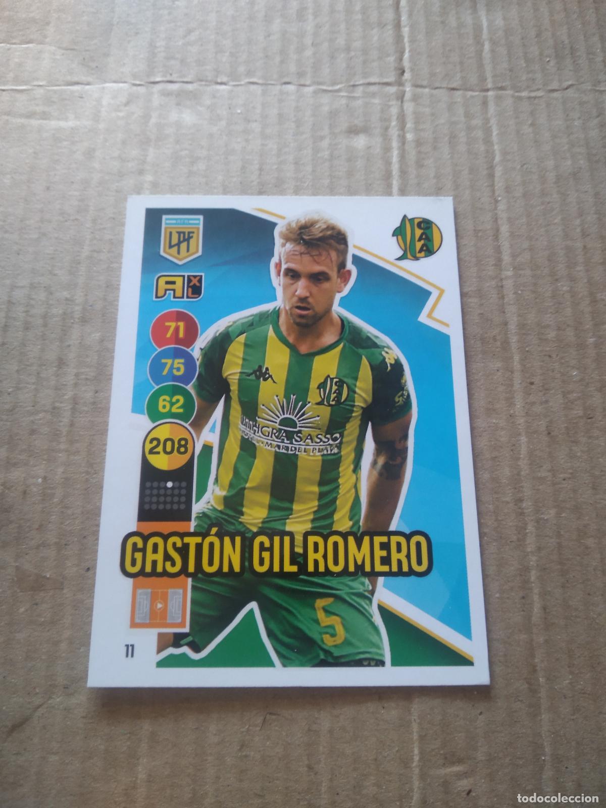 Cromos de Futebol: 11 GASTON GIL ROMERO ALDOSIVI CROMO FUTBOL ARGENTINO PANINI LIGA ARGENTINA 2021 ADRENALYN