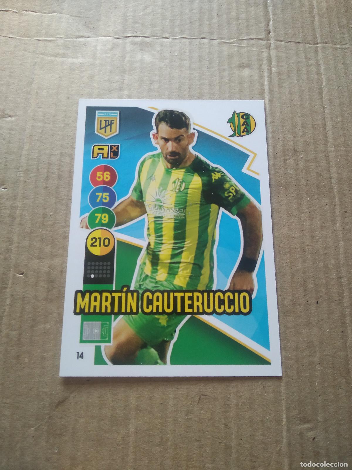 Cromos de Futebol: 14 MARTIN CAUTERUCCIO ALDOSIVI CROMO FUTBOL ARGENTINO PANINI LIGA ARGENTINA 2021 ADRENALYN