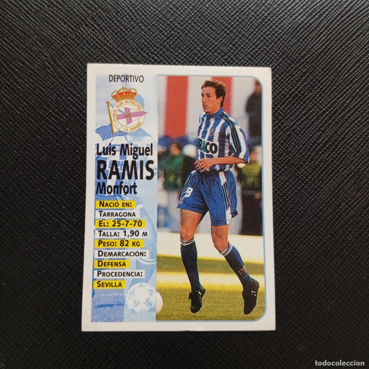 Fu&szlig;ball-Sticker: 223 RAMIS DEPORTIVO CORU&Ntilde;A PANINI 1998 1999 CROMO FUTBOL LIGA 98 99 - SIN PEGAR - A67 PG451