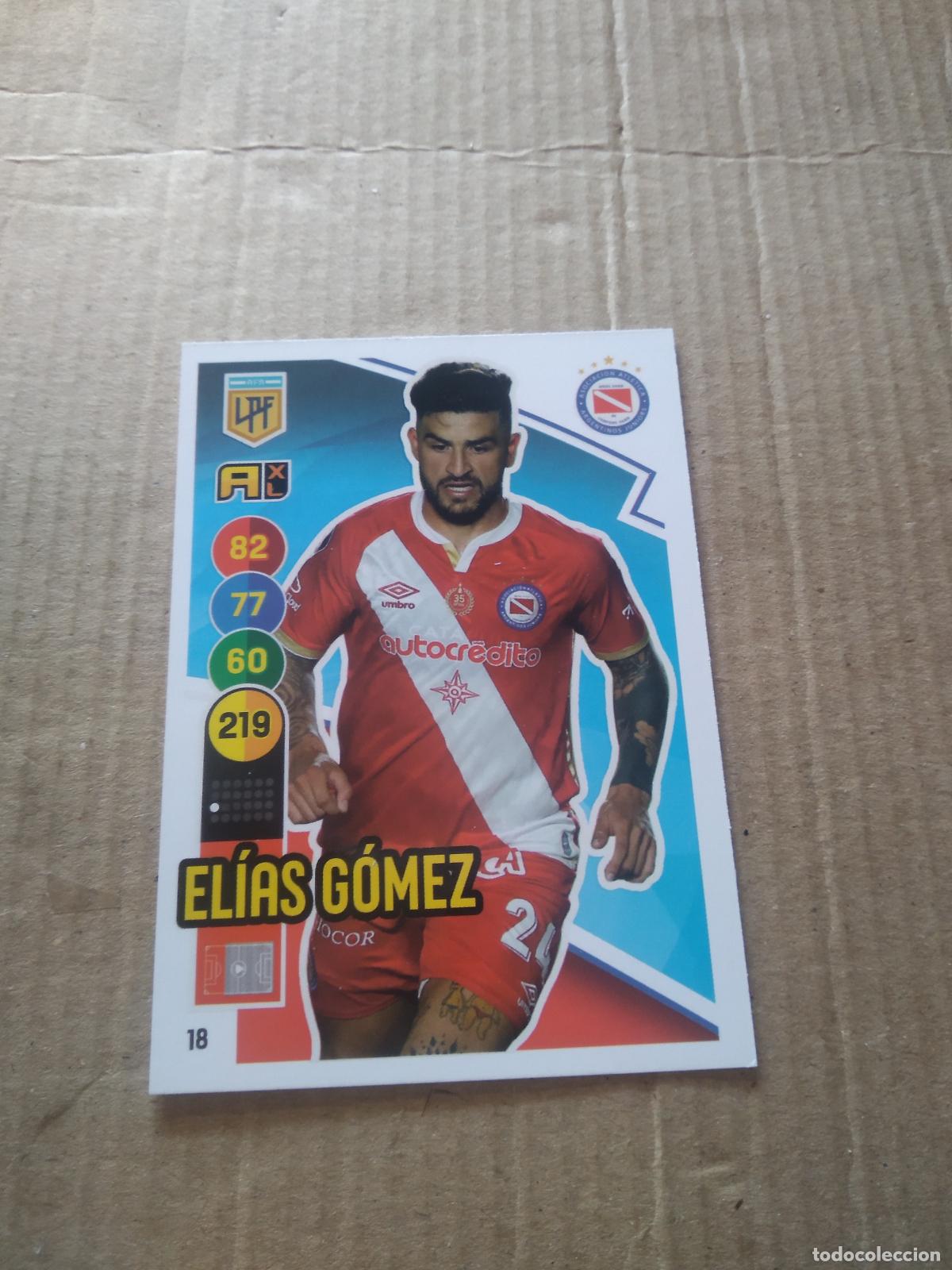 Fu&szlig;ball-Sticker: 18 ELIAS GOMEZ ARGENTINOS JUNIORS CROMO FUTBOL ARGENTINO PANINI LIGA ARGENTINA 2021 ADRENALYN