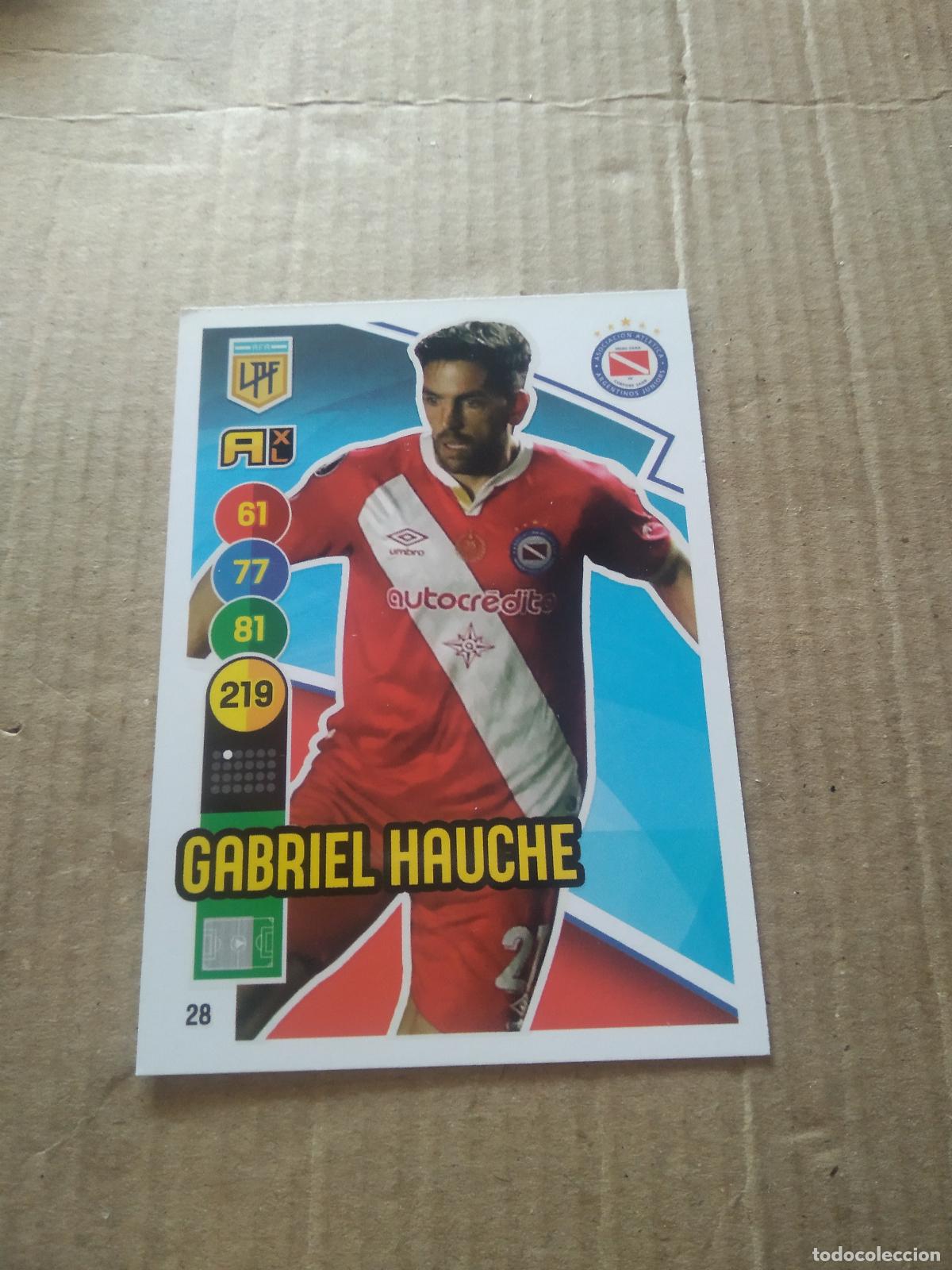 Fu&szlig;ball-Sticker: 28 HAUCHE ARGENTINOS JUNIORS CROMO FUTBOL ARGENTINO PANINI LIGA ARGENTINA 2021 ADRENALYN