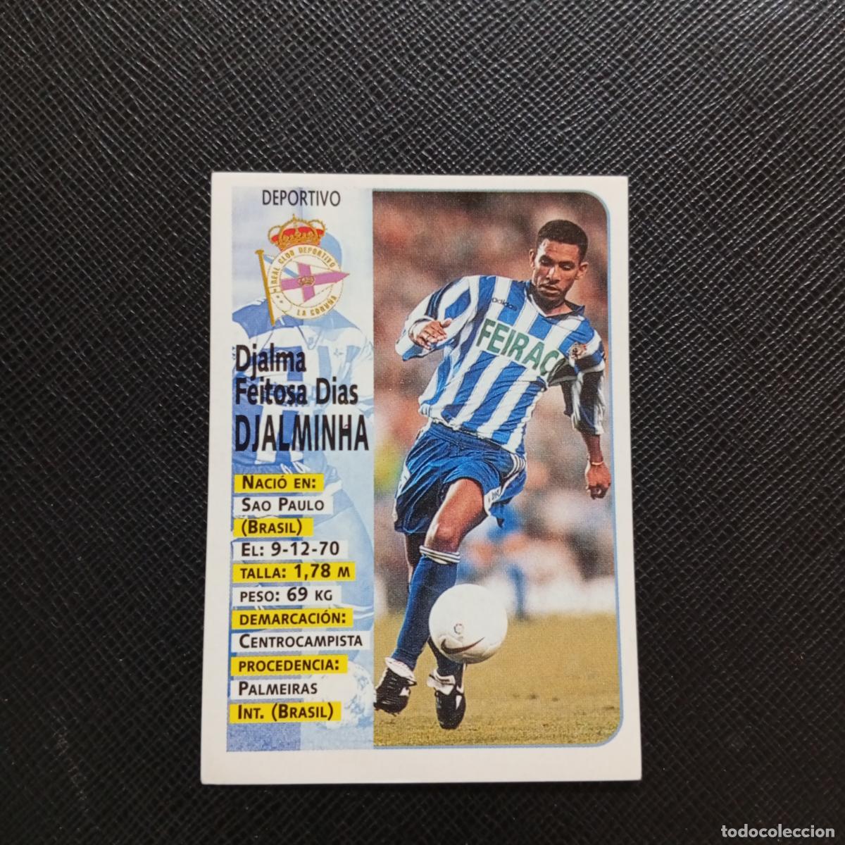 Cartes &agrave; collectionner de Football: 228 DJALMINHA DEPORTIVO CORU&Ntilde;A PANINI 1998 1999 CROMO FUTBOL LIGA 98 99 - SIN PEGAR - A67 PG469