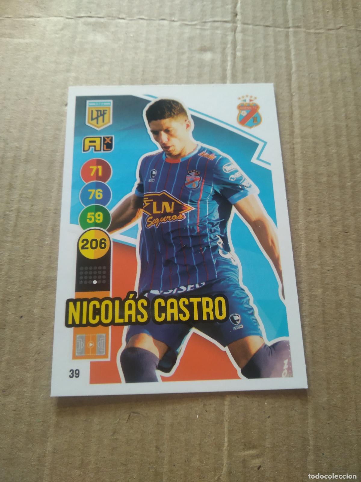 Cartes &agrave; collectionner de Football: 39 NICOLAS CASTRO ARSENAL CROMO FUTBOL ARGENTINO PANINI LIGA ARGENTINA 2021 ADRENALYN
