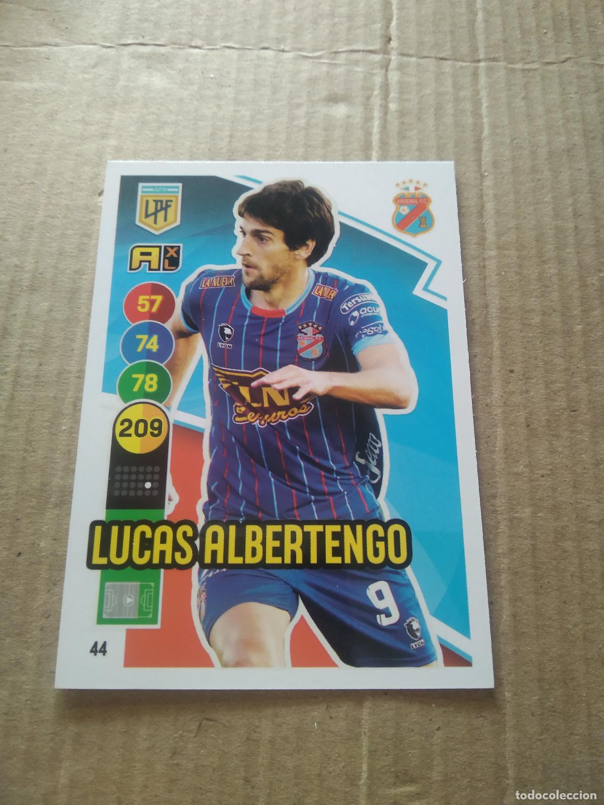 Cartes &agrave; collectionner de Football: 44 LUCAS ALBERTENGO ARSENAL CROMO FUTBOL ARGENTINO PANINI LIGA ARGENTINA 2021 ADRENALYN