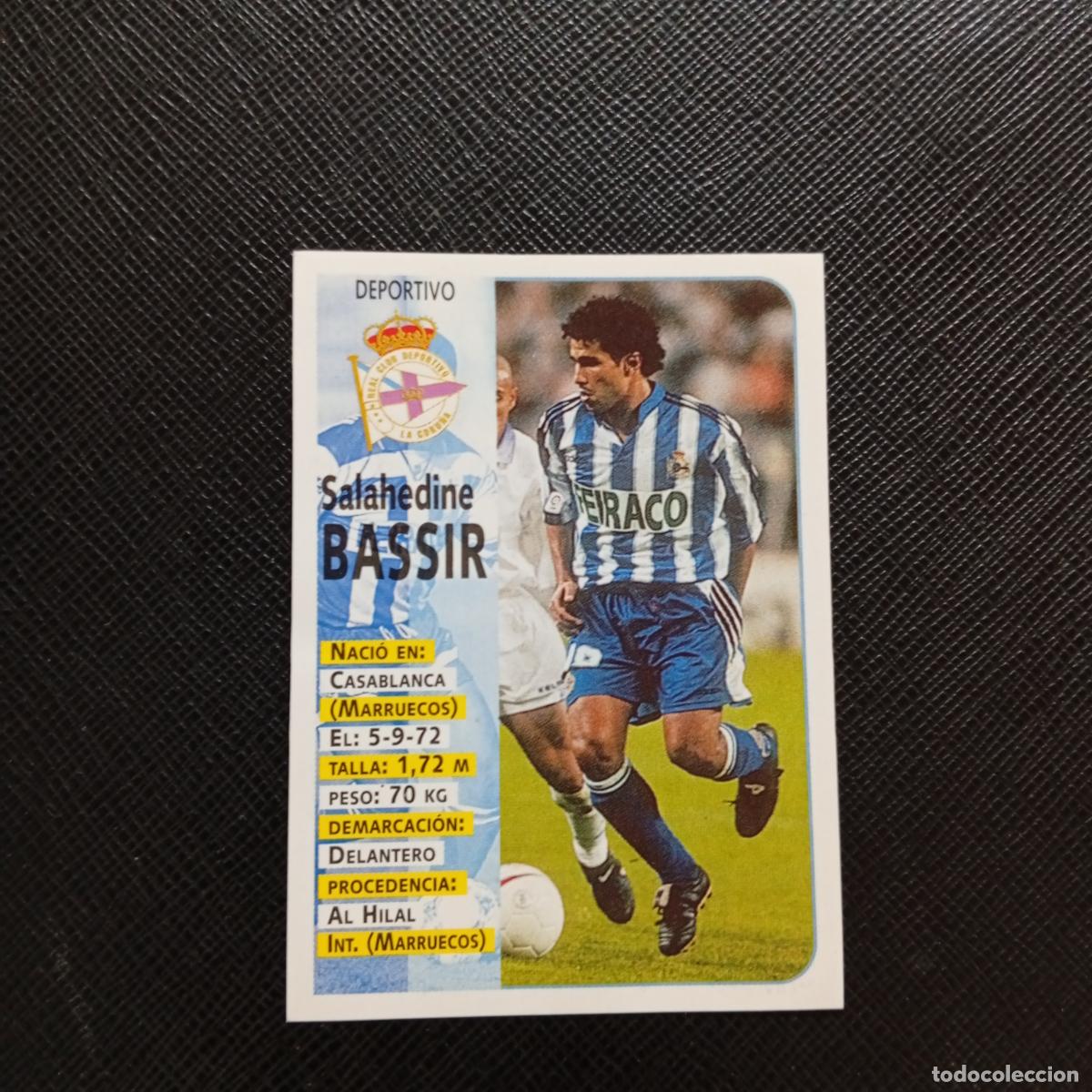 Cartes &agrave; collectionner de Football: 234 BASSIR DEPORTIVO CORU&Ntilde;A PANINI 1998 1999 CROMO FUTBOL 98 99 - SIN PEGAR - A67 PG478