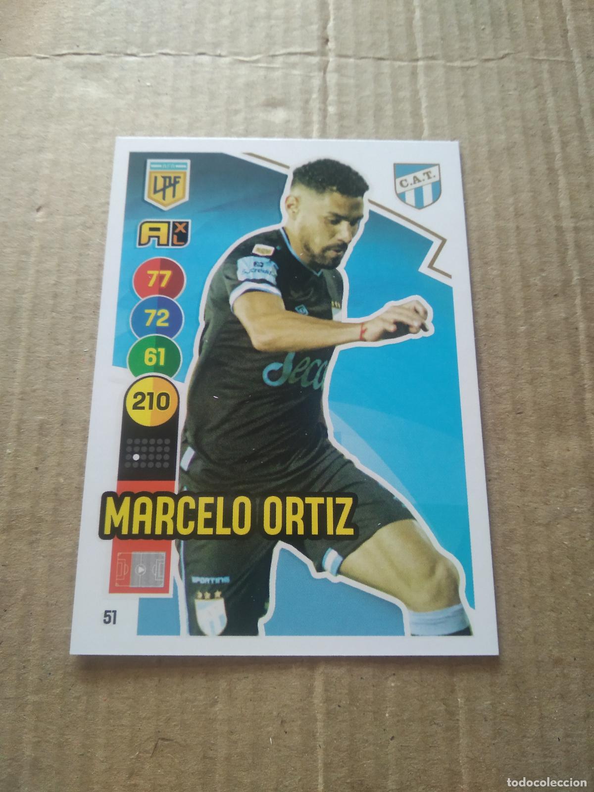 Cartes &agrave; collectionner de Football: 51 MARCELO ORTIZ ATLETICO TUCUMAN CROMO FUTBOL ARGENTINO PANINI LIGA ARGENTINA 2021 ADRENALYN