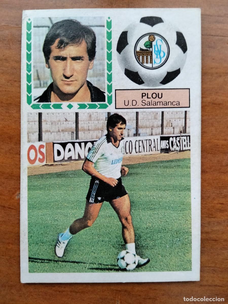 Cartes &agrave; collectionner de Football: Plou fichaje 33 Salamanca cromo &aacute;lbum liga Este 83 84