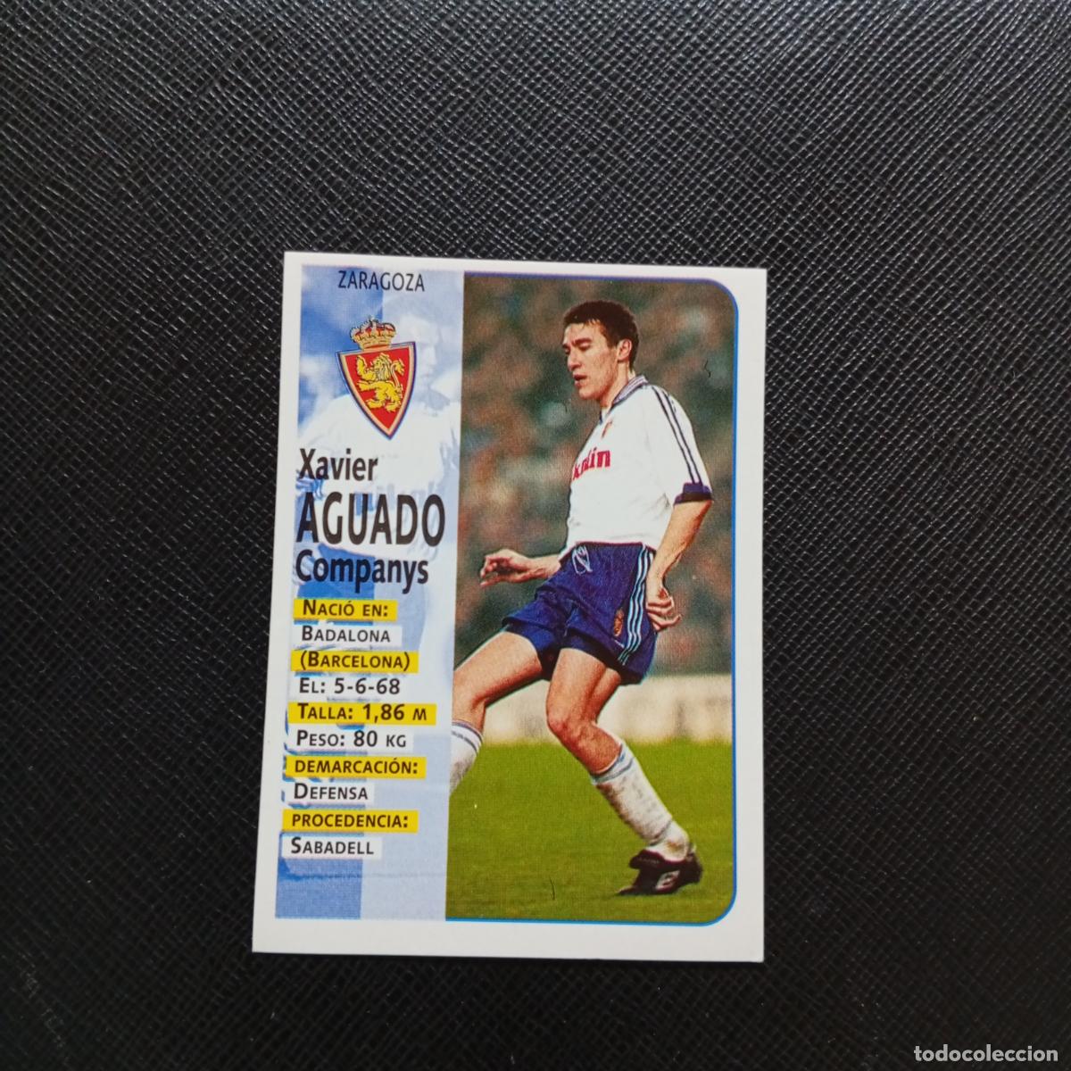 Cartes &agrave; collectionner de Football: 241 AGUADO ZARAGOZA PANINI 1998 1999 CROMO FUTBOL 98 99 - SIN PEGAR - A67 PG478