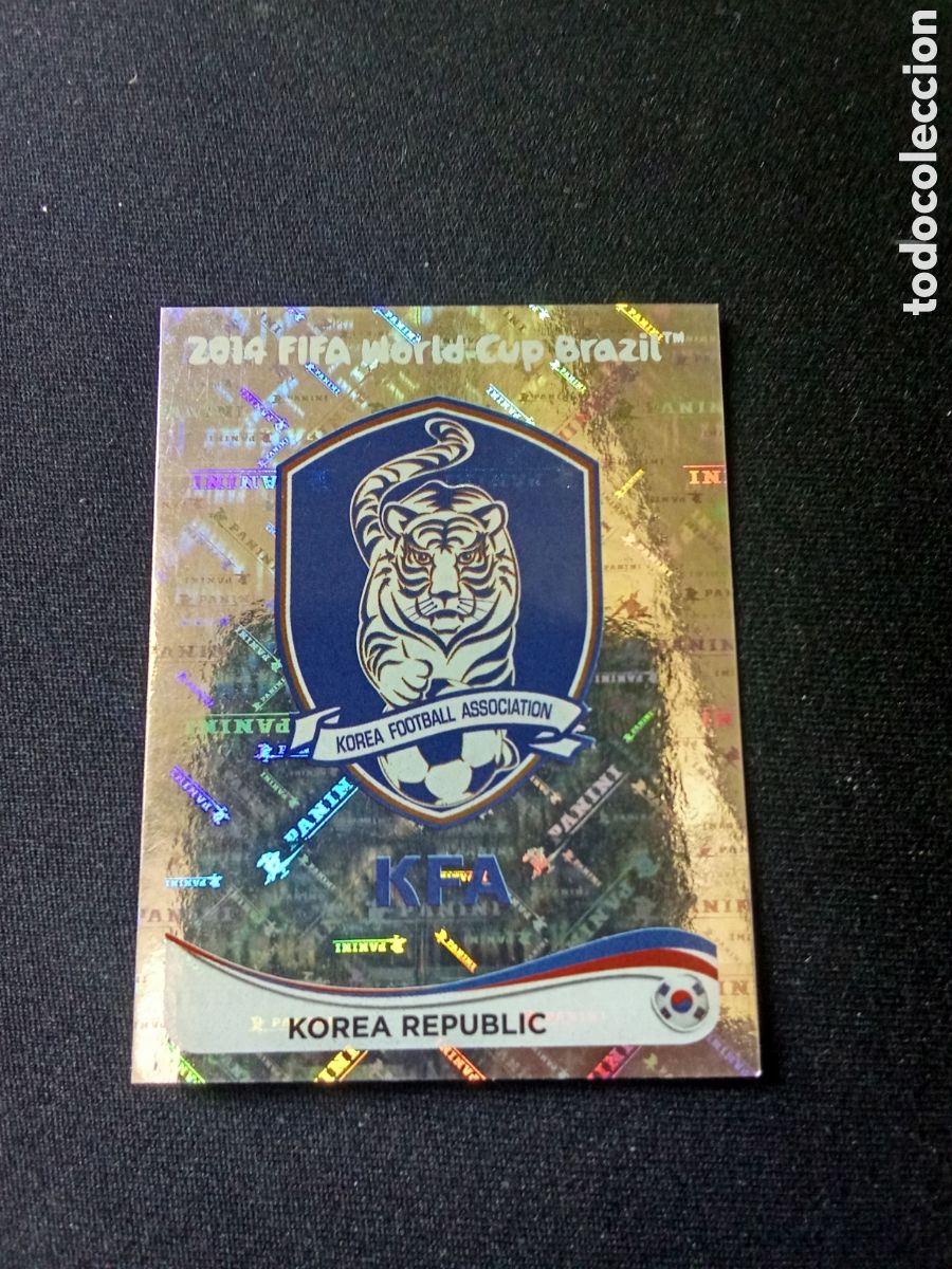 Fu&szlig;ball-Sticker: 621 ESCUDO KOREA DEL SUR PANINI MUNDIAL BRASIL 2014 SIN PEGAR