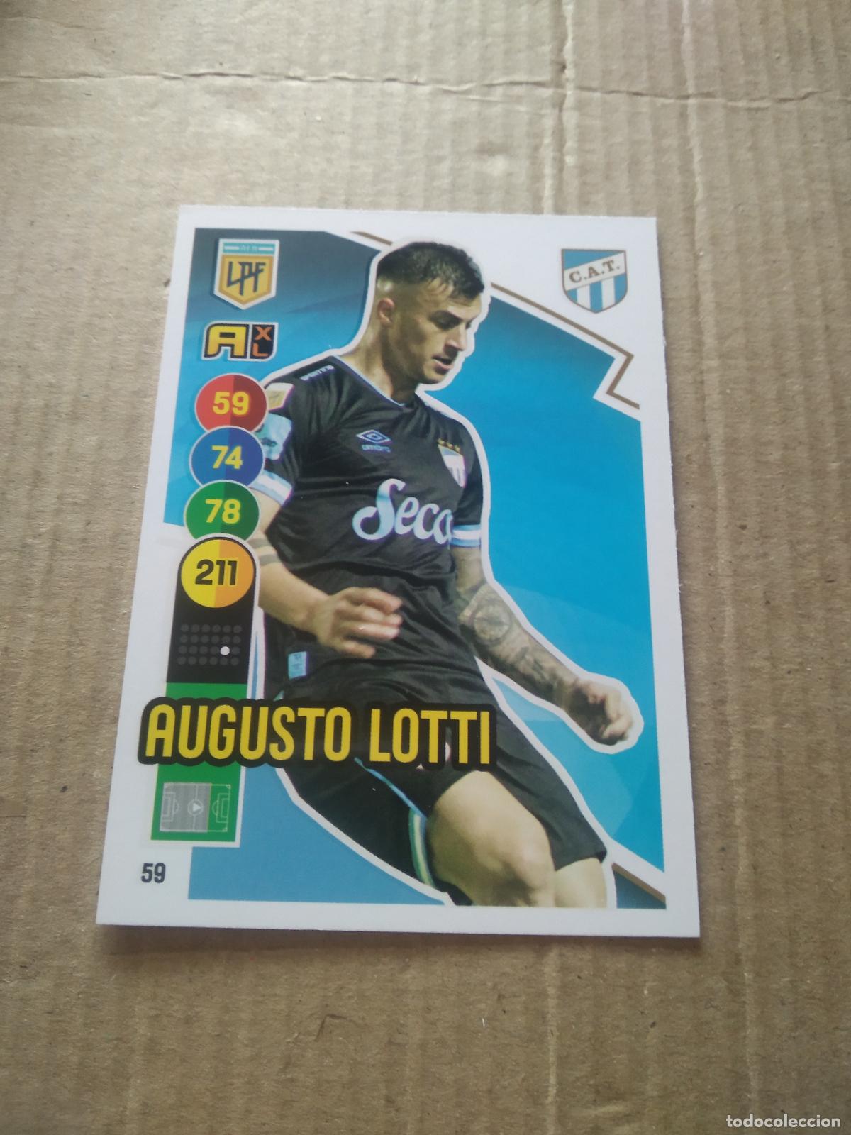 Fu&szlig;ball-Sticker: 59 AUGUSTO LOTTI ATLETICO TUCUMAN CROMO FUTBOL ARGENTINO PANINI LIGA ARGENTINA 2021 ADRENALYN