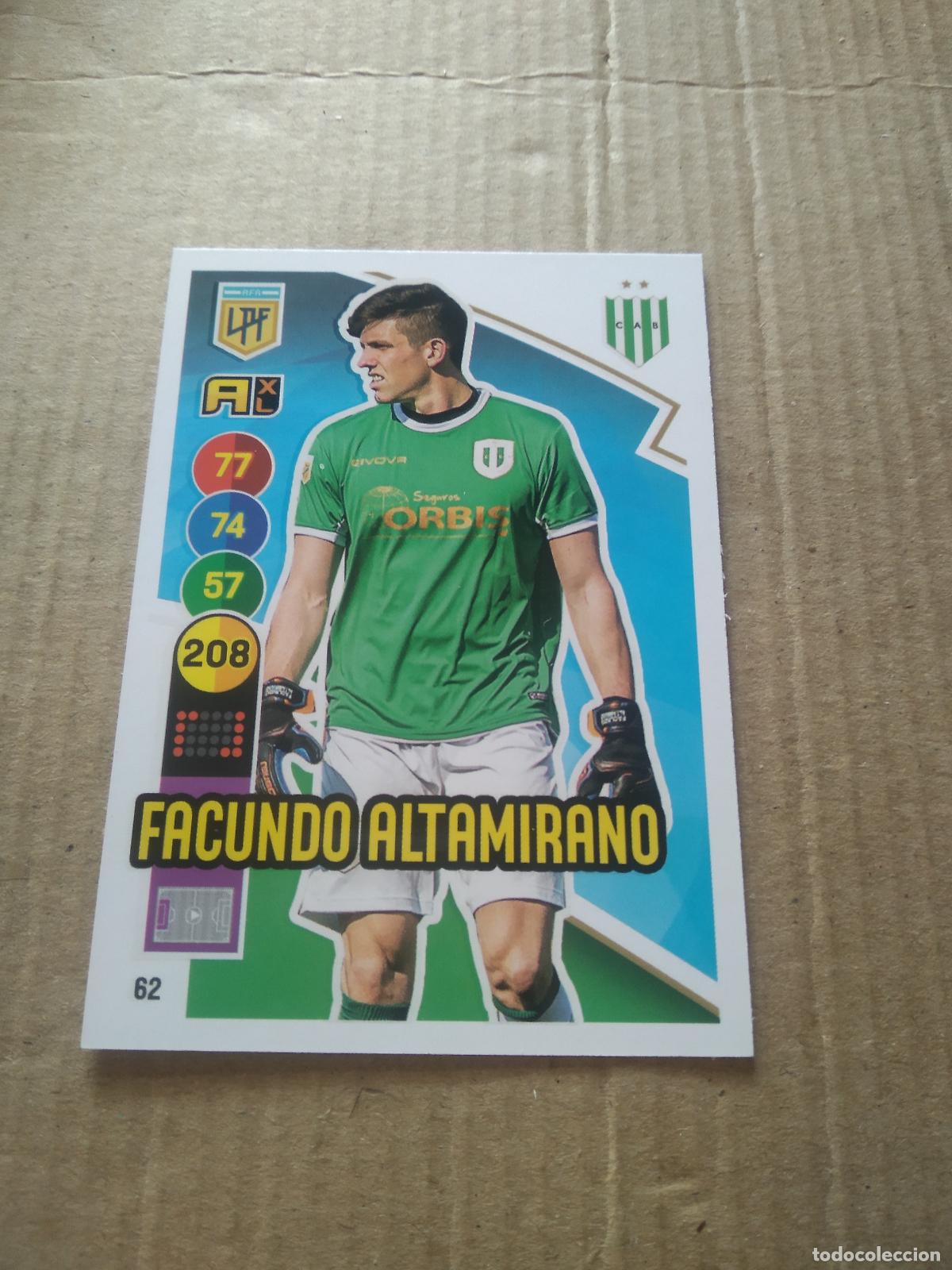 Fu&szlig;ball-Sticker: 62 FACUNDO ALTAMIRANO BANFIELD CROMO FUTBOL ARGENTINO PANINI LIGA ARGENTINA 2021 ADRENALYN
