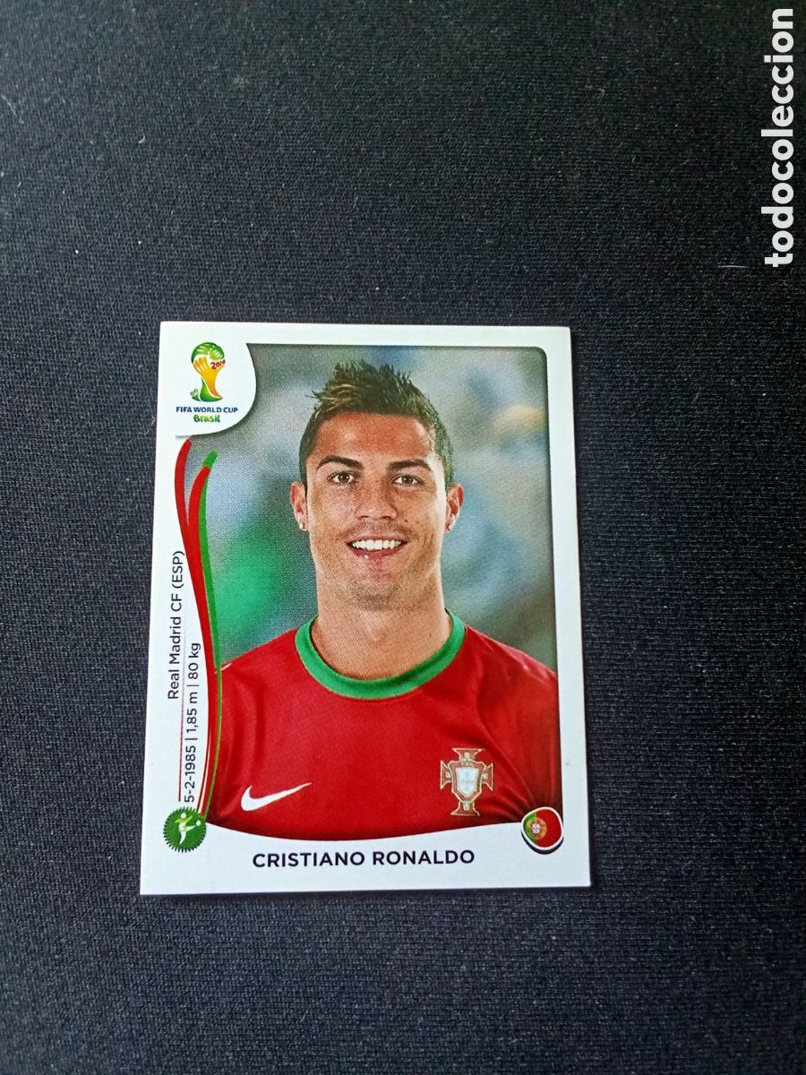 Fu&szlig;ball-Sticker: CRISTIANO RONALDO 523 PORTUGAL MUNDIAL 2014 BRASIL PANINI SIN PEGAR