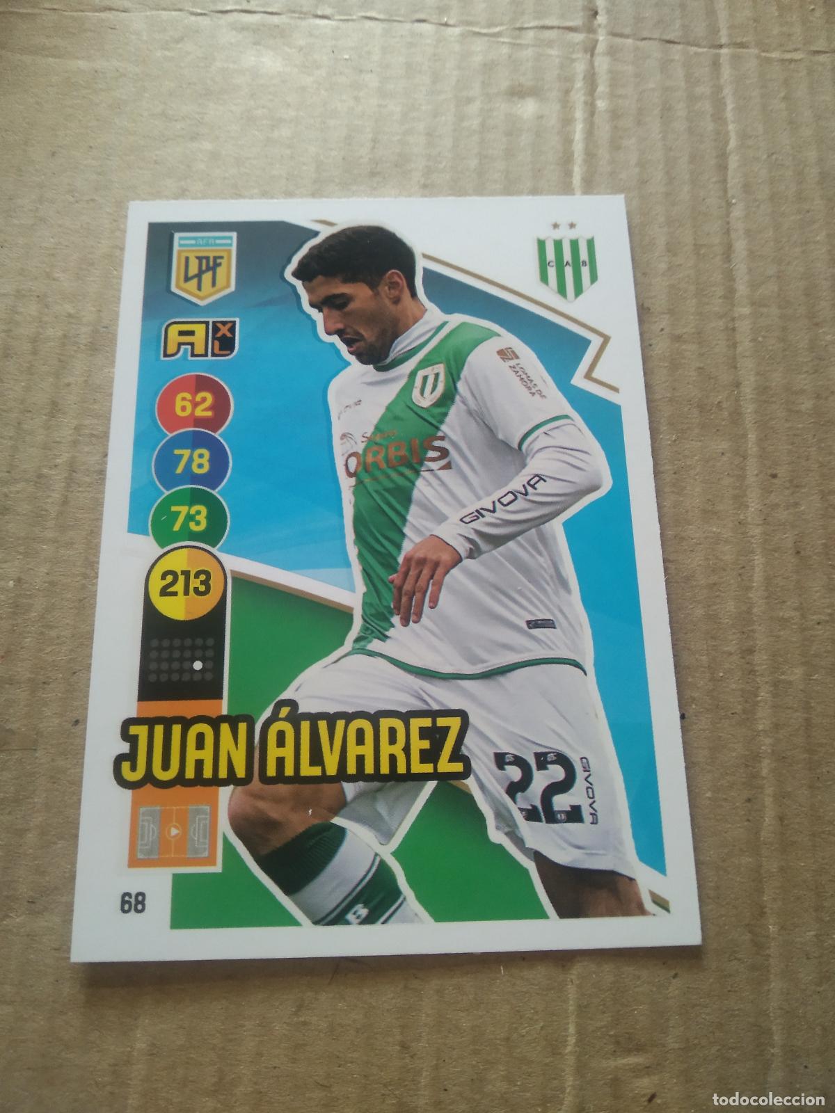 Fu&szlig;ball-Sticker: 68 JUAN ALVAREZ BANFIELD CROMO FUTBOL ARGENTINO PANINI LIGA ARGENTINA 2021 ADRENALYN
