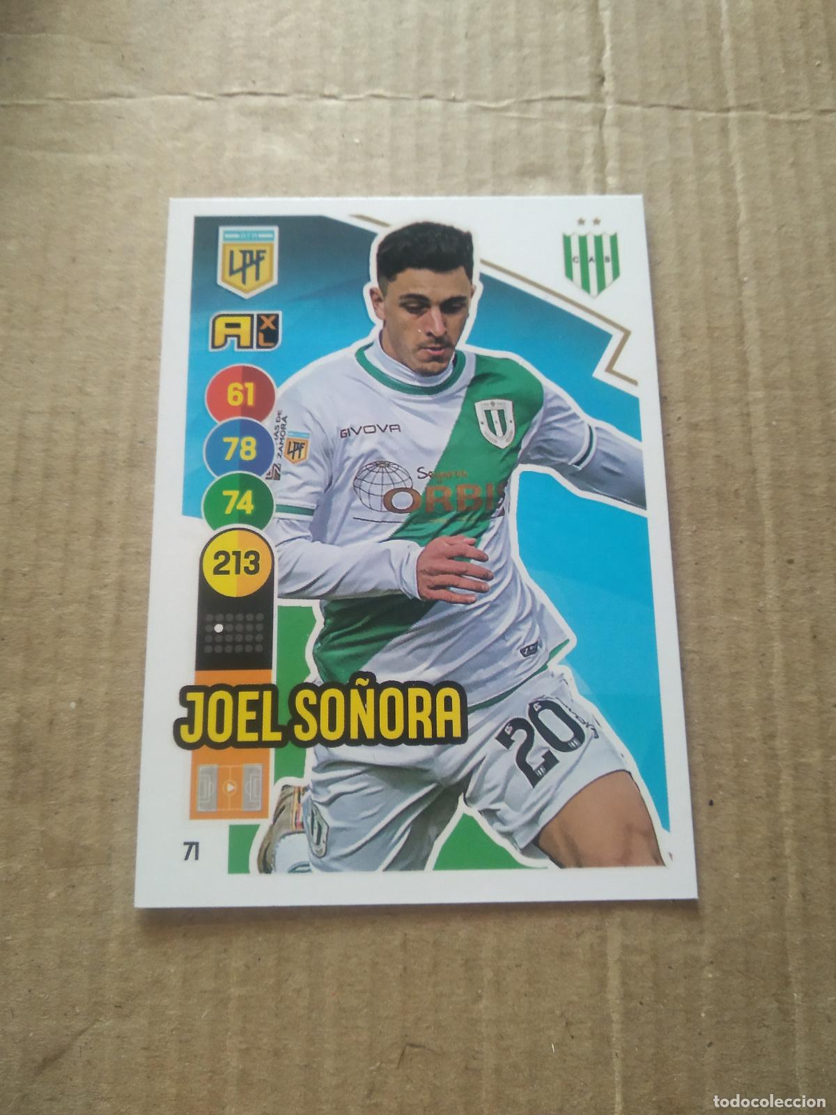 Fu&szlig;ball-Sticker: 71 JOEL SO&Ntilde;ORA BANFIELD CROMO FUTBOL ARGENTINO PANINI LIGA ARGENTINA 2021 ADRENALYN