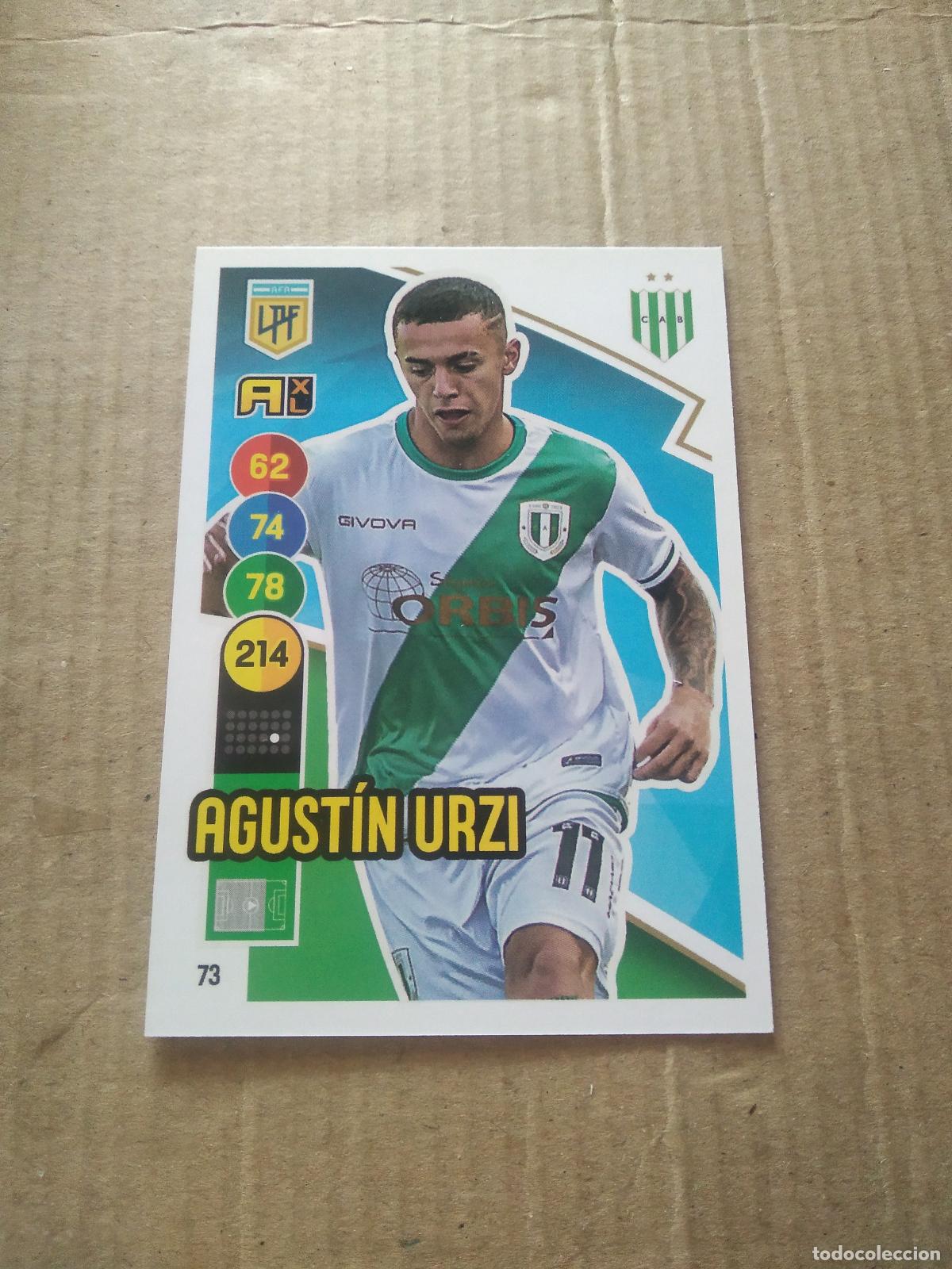 Cartes &agrave; collectionner de Football: 73 AGUSTIN URZI BANFIELD CROMO FUTBOL ARGENTINO PANINI LIGA ARGENTINA 2021 ADRENALYN