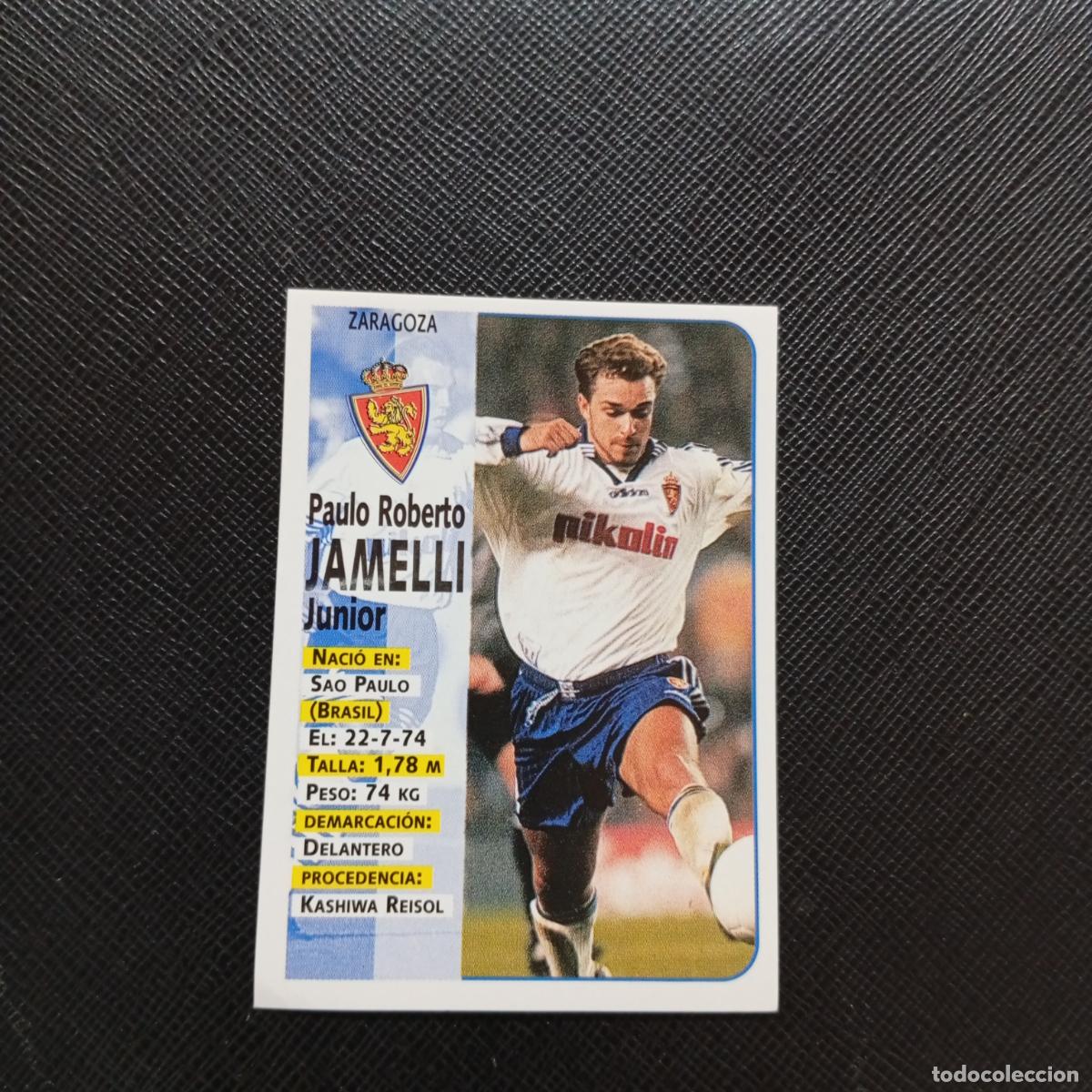 Cartes &agrave; collectionner de Football: 252 JAMELLI ZARAGOZA PANINI 1998 1999 CROMO FUTBOL 98 99 - SIN PEGAR - A67 PG487
