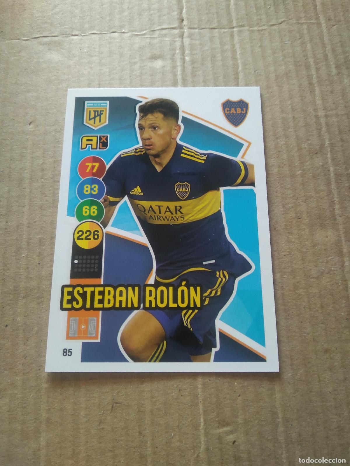 Cromos de Futebol: 85 ESTEBAN ROLON BOCA JUNIORS CROMO FUTBOL ARGENTINO PANINI LIGA ARGENTINA 2021 ADRENALYN