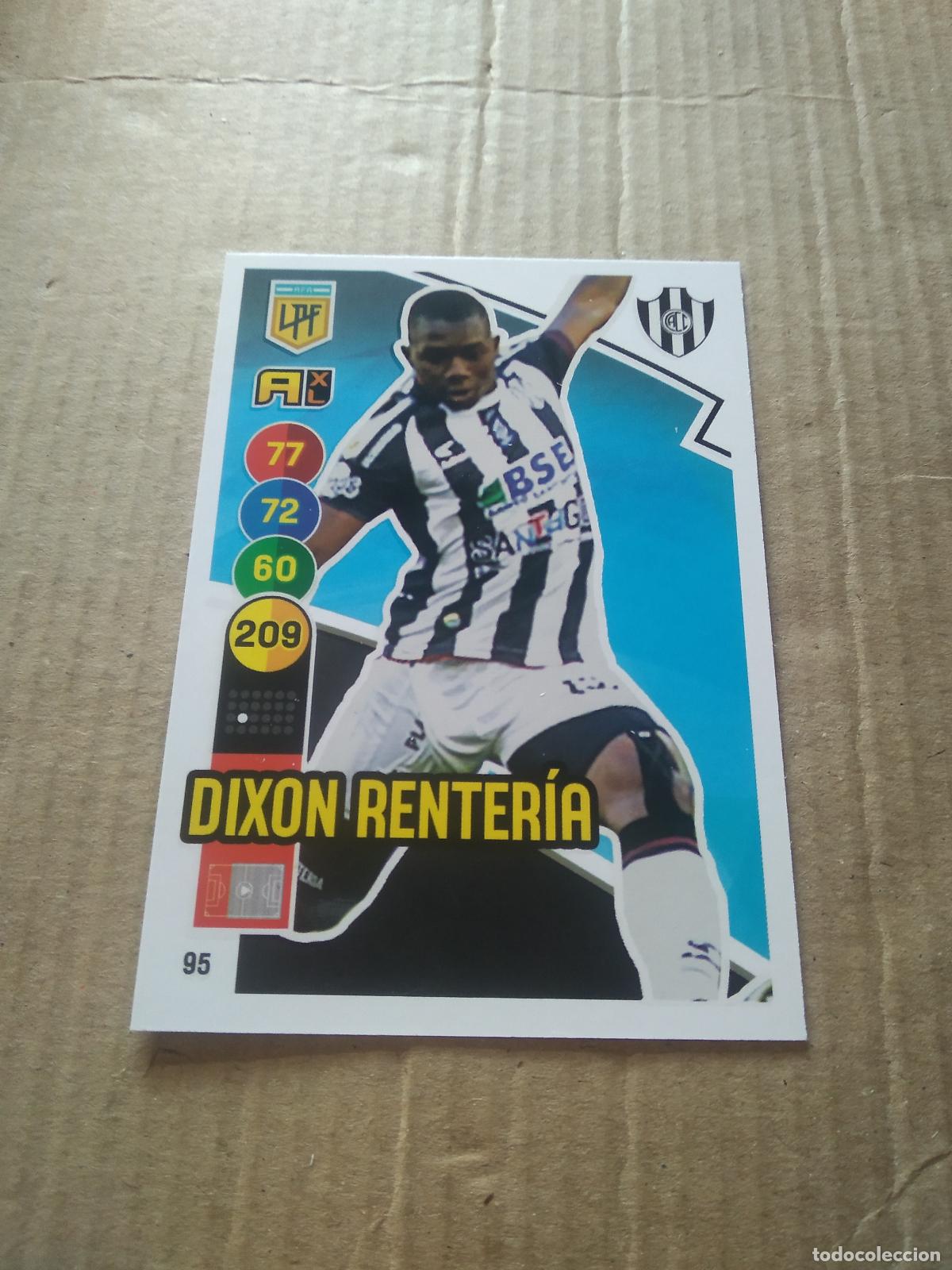 Figurine di Calcio: 95 DIXON RENTERIA CENTRAL CORDOBA CROMO FUTBOL ARGENTINO PANINI LIGA ARGENTINA 2021 ADRENALYN