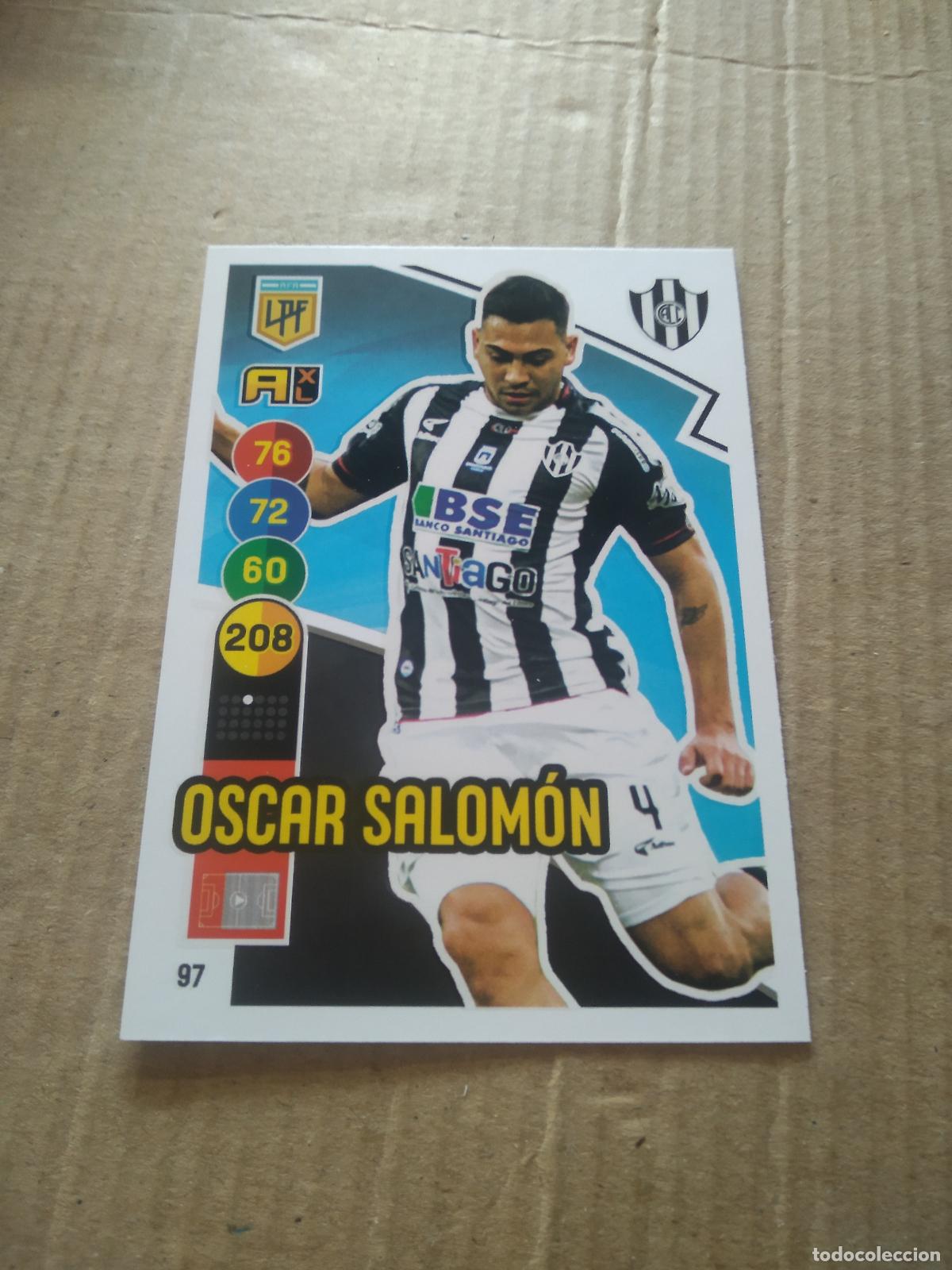 Cromos de Futebol: 97 OSCAR SALOMON CENTRAL CORDOBA CROMO FUTBOL ARGENTINO PANINI LIGA ARGENTINA 2021 ADRENALYN