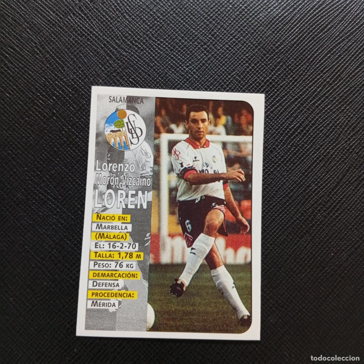 Cromos de Futebol: 261 LOREN SALAMANCA PANINI 1998 1999 CROMO FUTBOL 98 99 - SIN PEGAR - A67 PG496